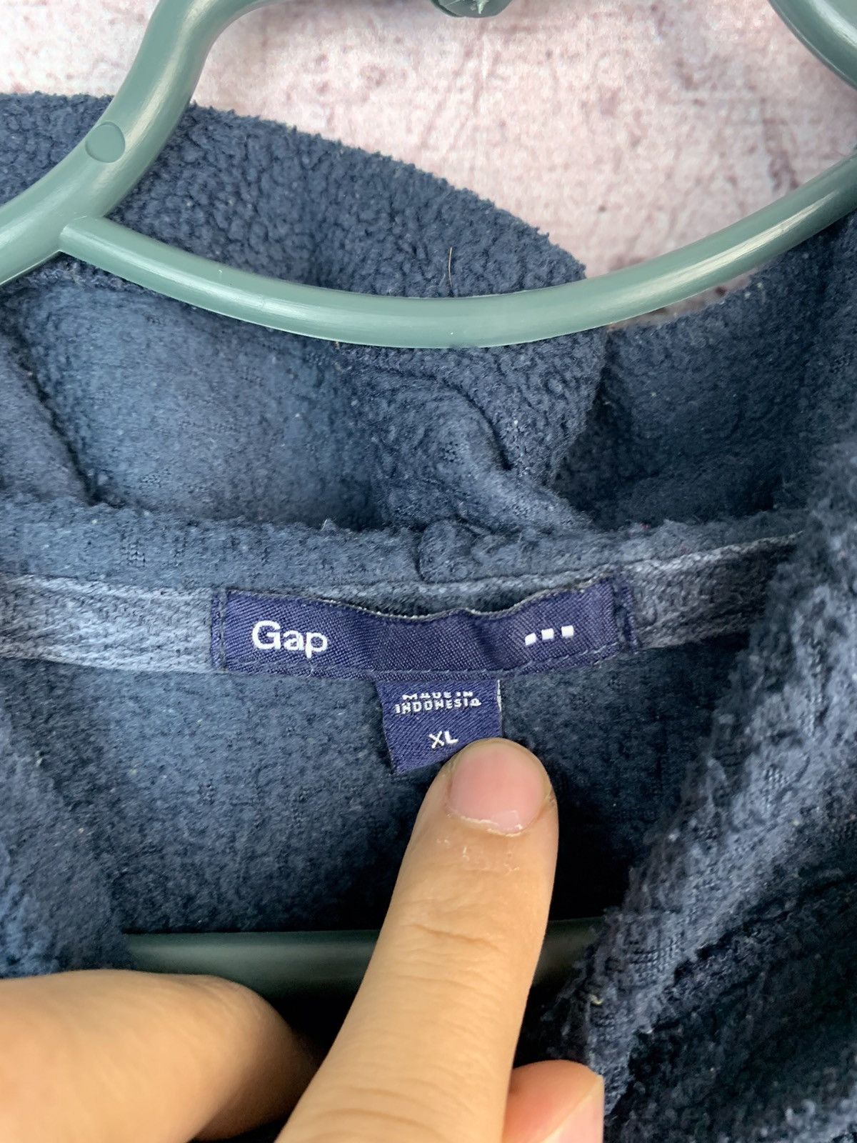 Gap Gap Vintage Mens Fleece Hoodie Size US XL / EU 56 / 4 - 8 Thumbnail