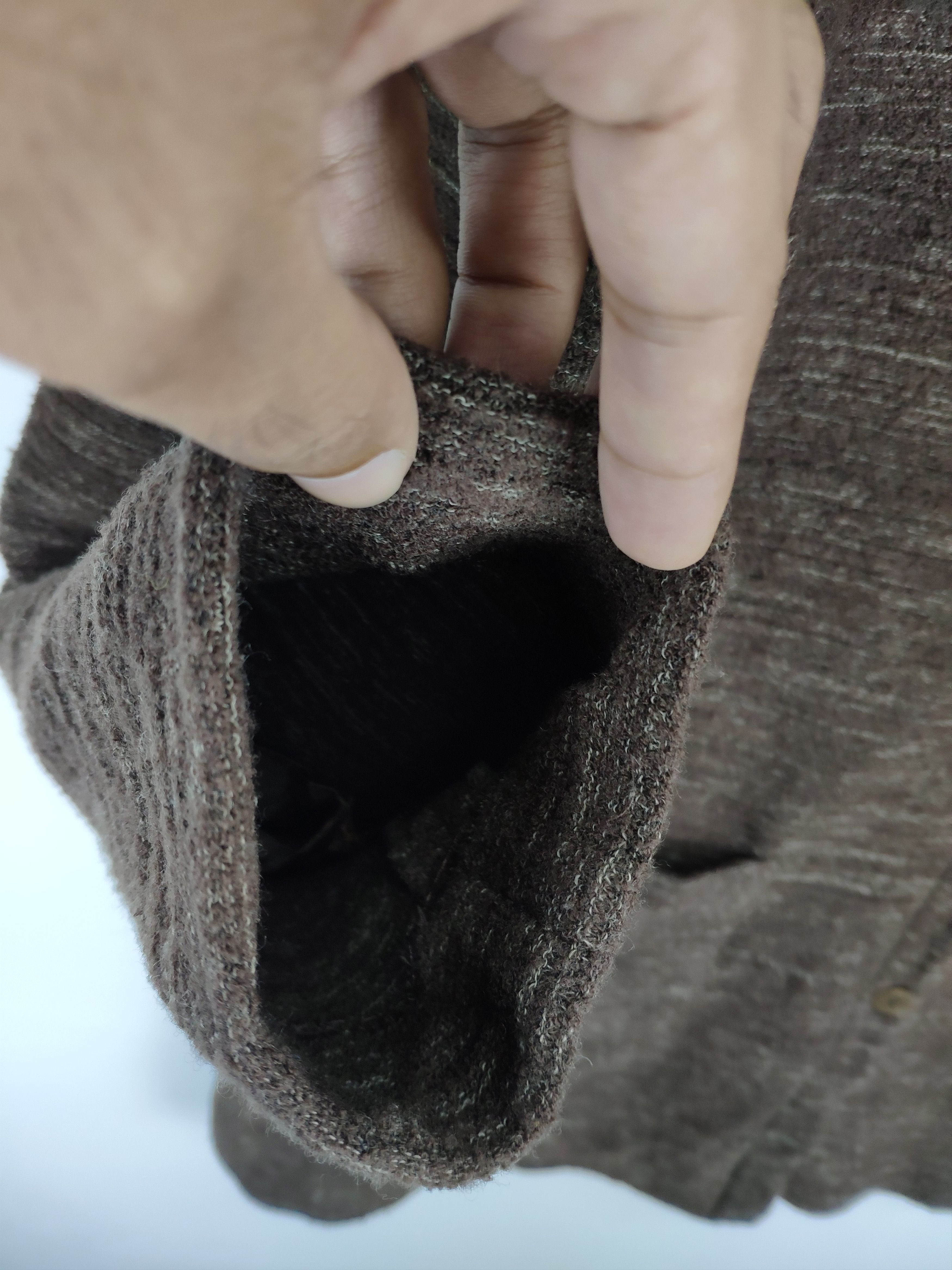 Japanese Brand × Vintage Vintage 1990s Wool Long Dress Button Up Size M / US 6-8 / IT 42-44 - 9 Thumbnail