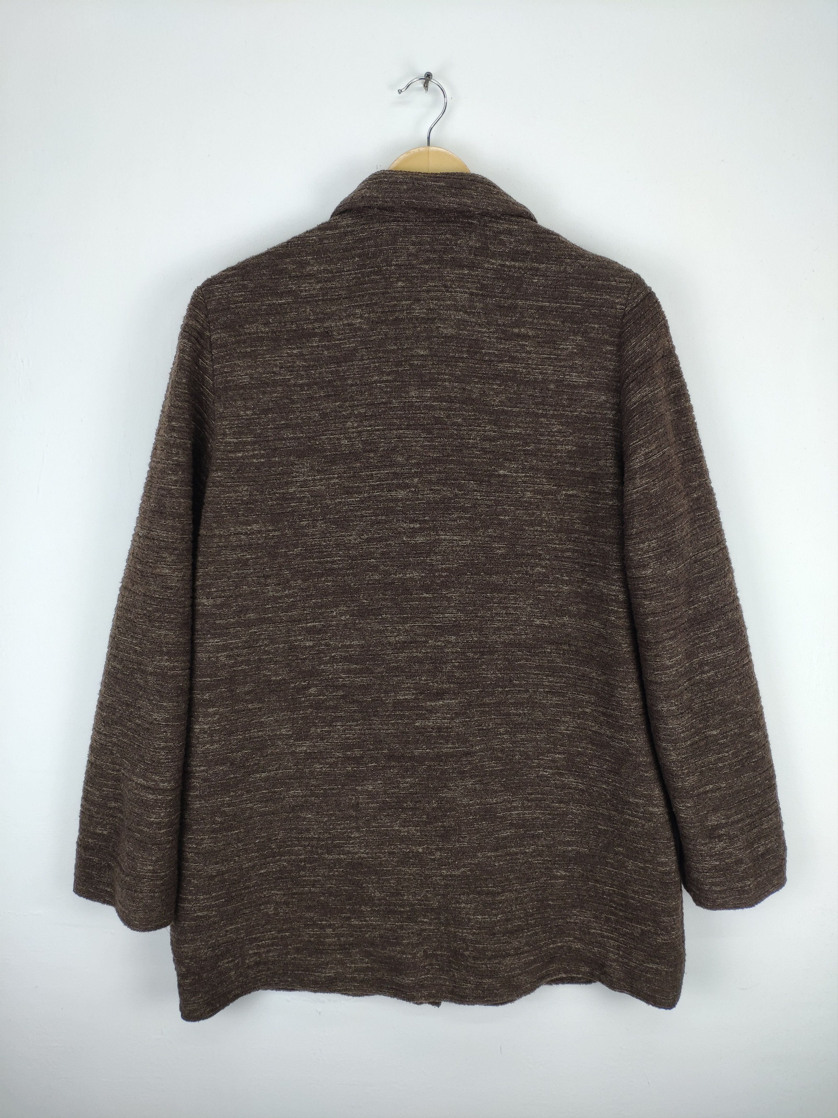 Japanese Brand × Vintage Vintage 1990s Wool Long Dress Button Up Size M / US 6-8 / IT 42-44 - 2 Thumbnail