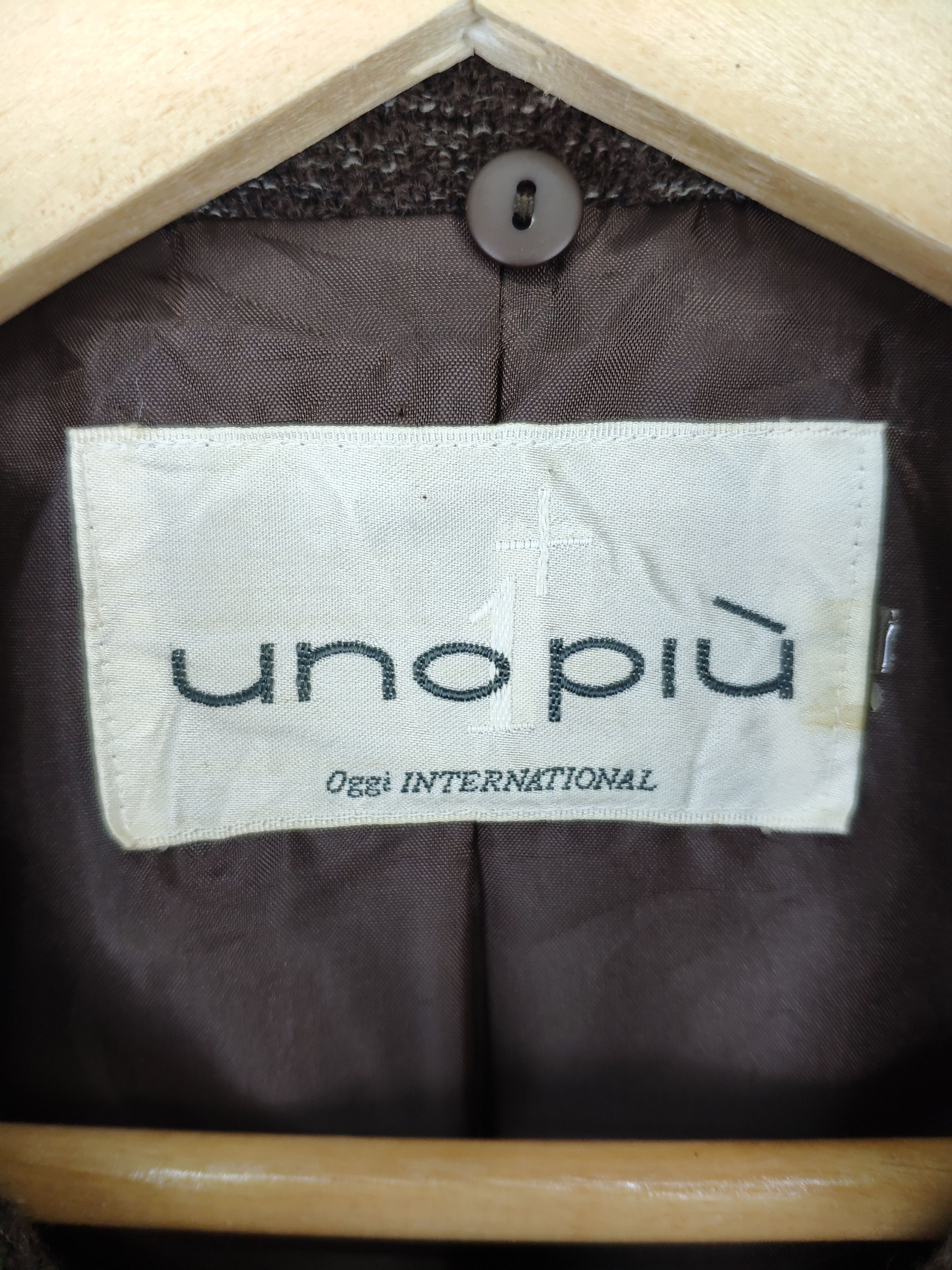 Japanese Brand × Vintage Vintage 1990s Wool Long Dress Button Up Size M / US 6-8 / IT 42-44 - 3 Thumbnail