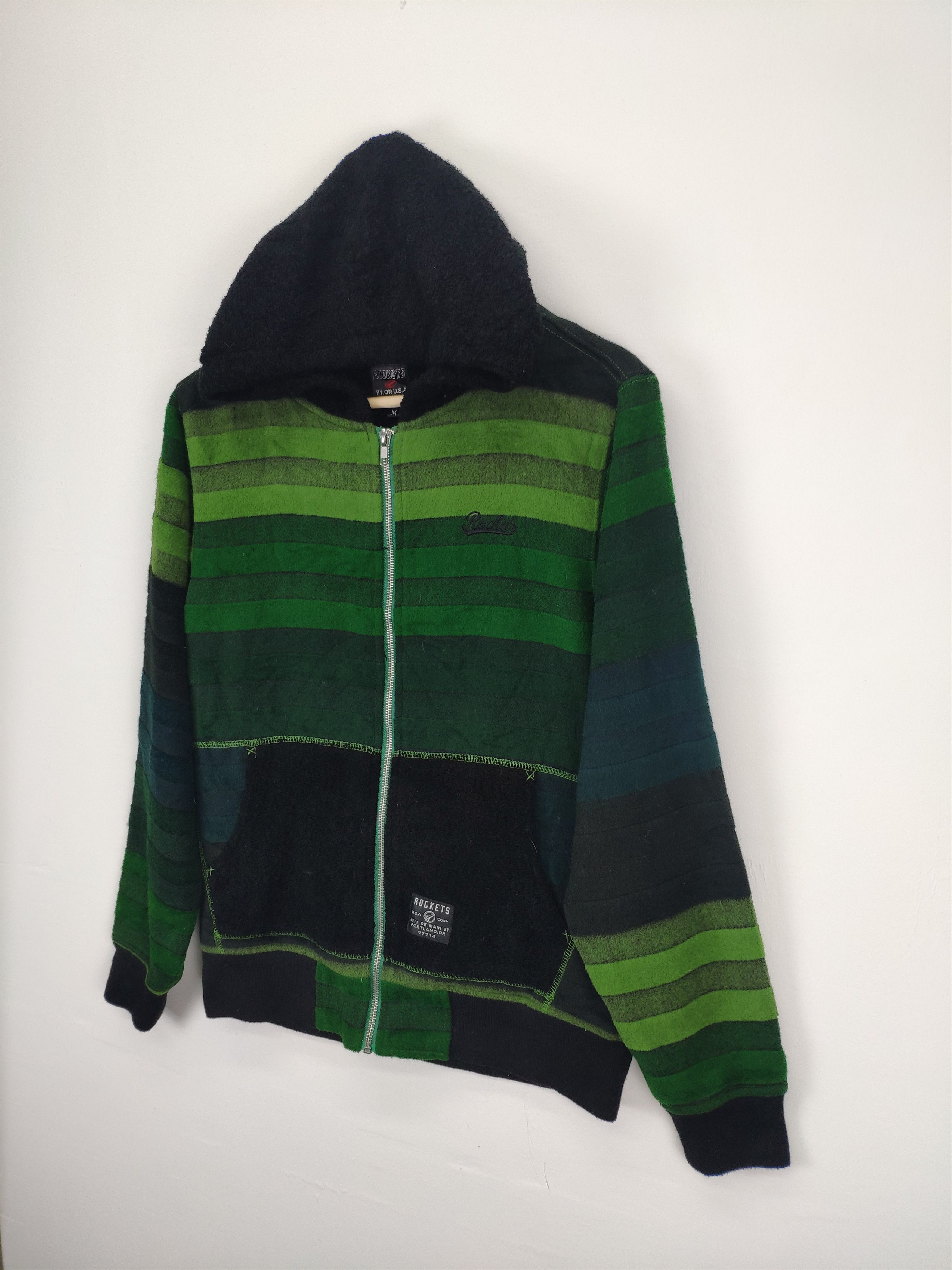 Vintage Vintage Hoodie Jacket Striped Kapital Style Size US M / EU 48-50 / 2 - 2 Thumbnail