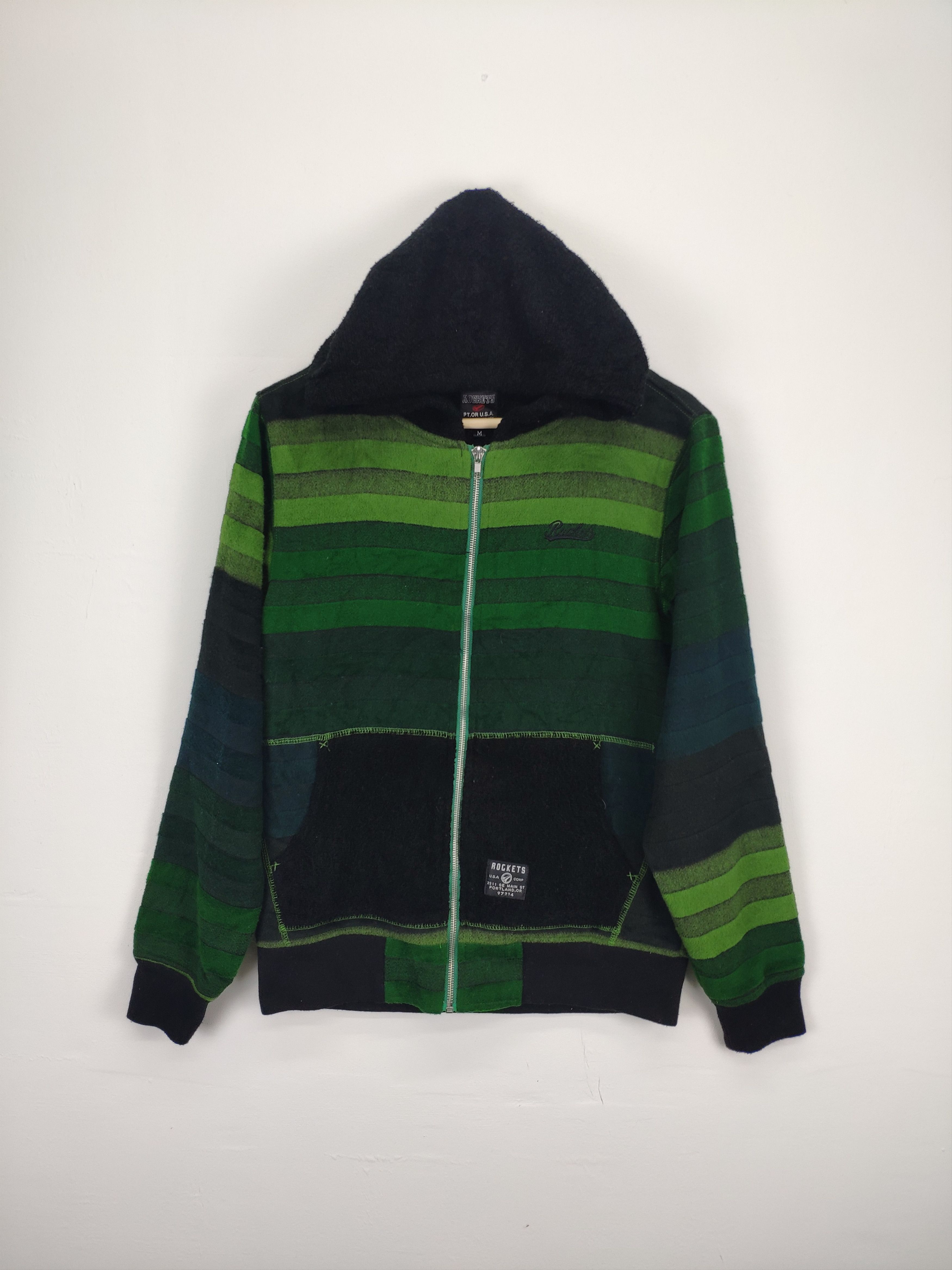 Vintage Vintage Hoodie Jacket Striped Kapital Style Size US M / EU 48-50 / 2 - 1 Thumbnail