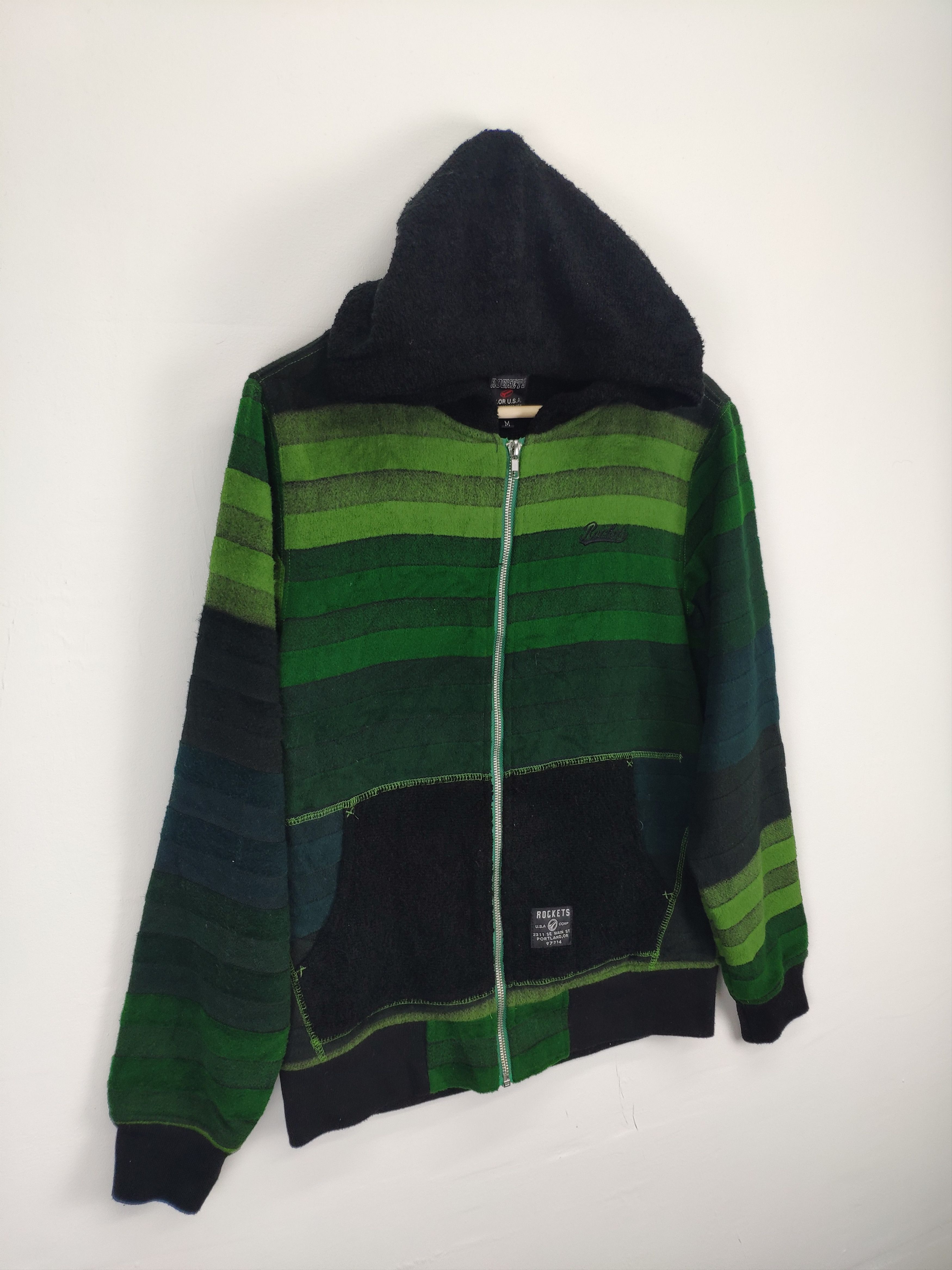 Vintage Vintage Hoodie Jacket Striped Kapital Style Size US M / EU 48-50 / 2 - 3 Thumbnail