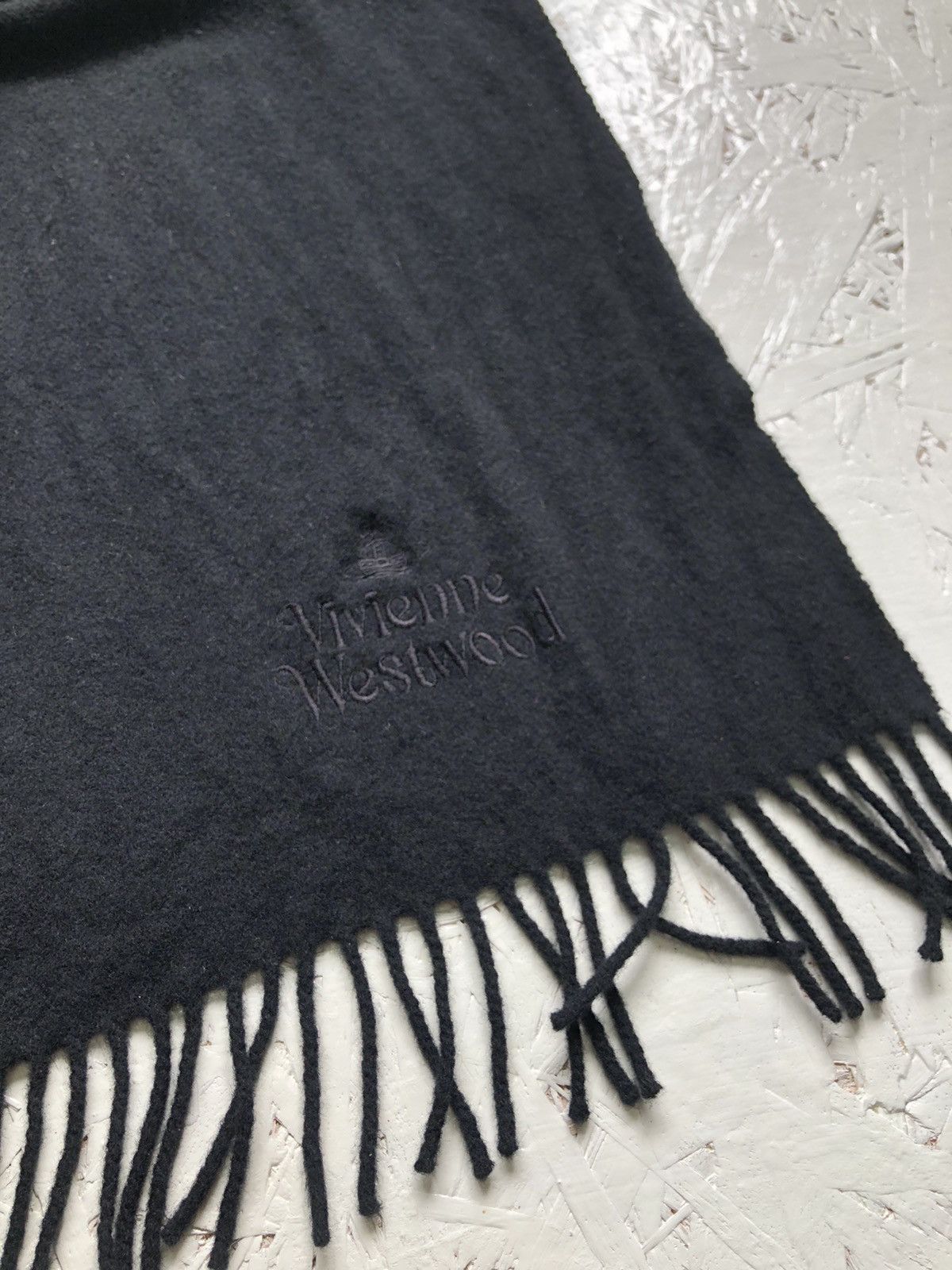 Designer × Vivienne Westwood Vivienne Westwood wool scarf muffler Size ONE SIZE - 5 Thumbnail