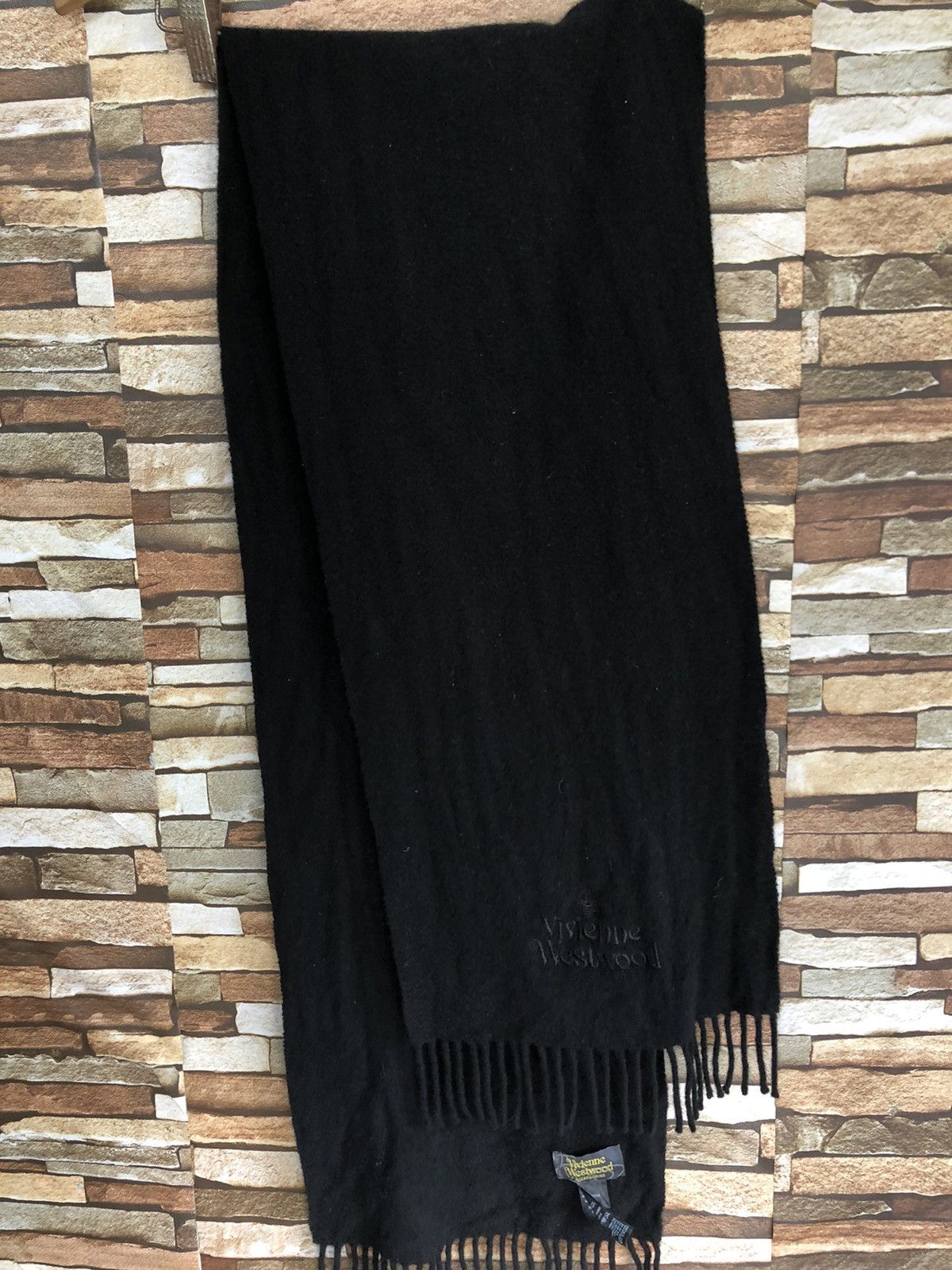 Designer × Vivienne Westwood Vivienne Westwood wool scarf muffler Size ONE SIZE - 1 Thumbnail
