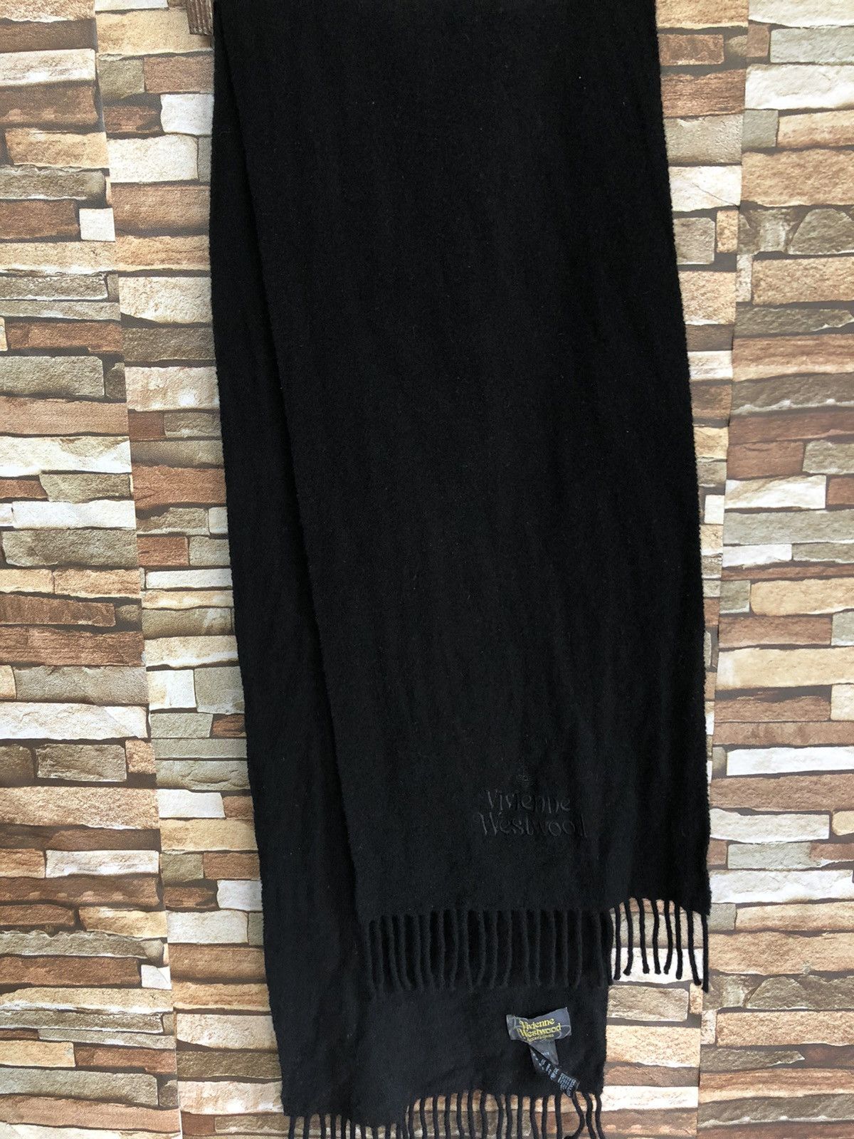 Designer × Vivienne Westwood Vivienne Westwood wool scarf muffler Size ONE SIZE - 2 Thumbnail