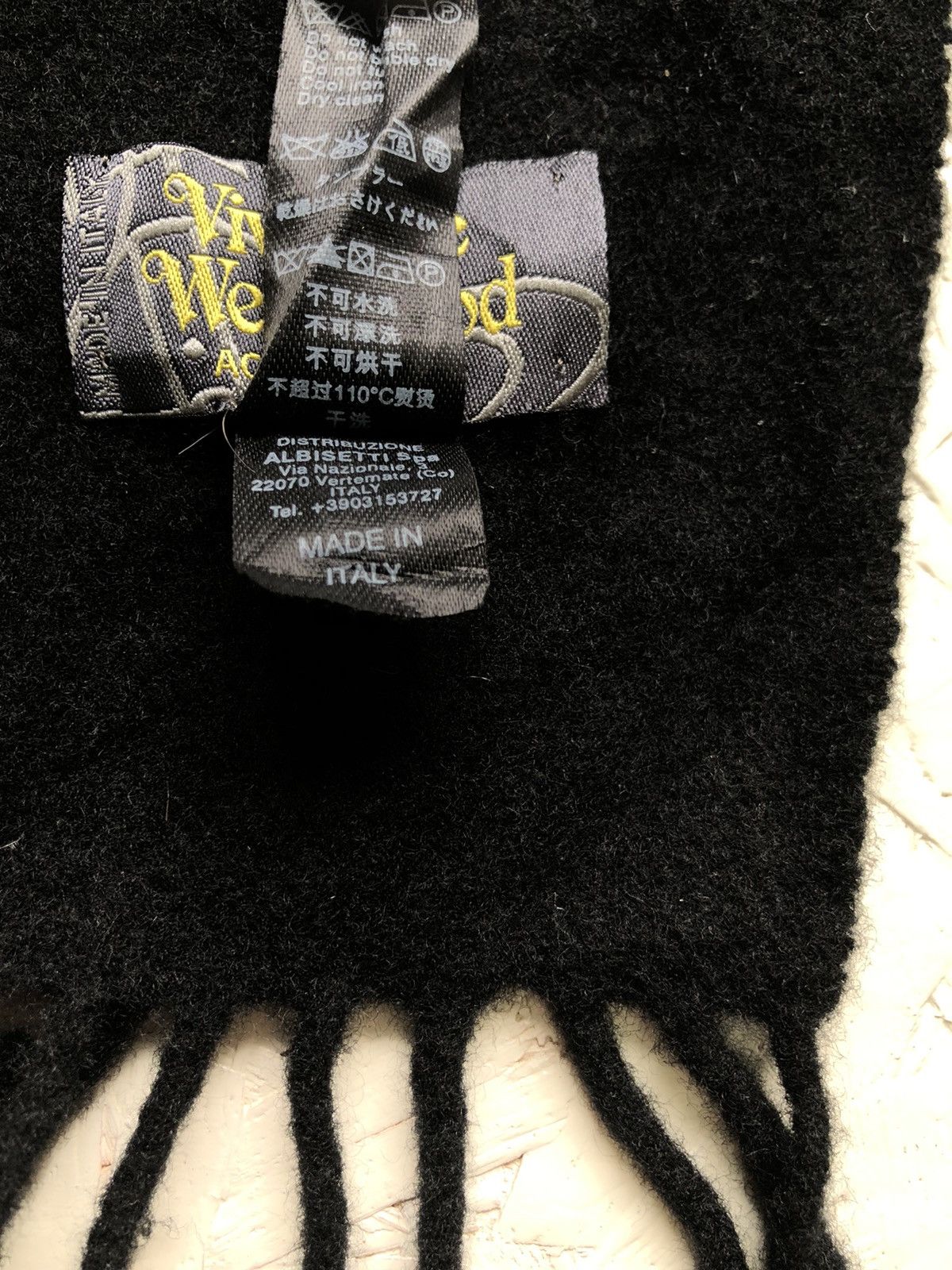 Designer × Vivienne Westwood Vivienne Westwood wool scarf muffler Size ONE SIZE - 7 Thumbnail