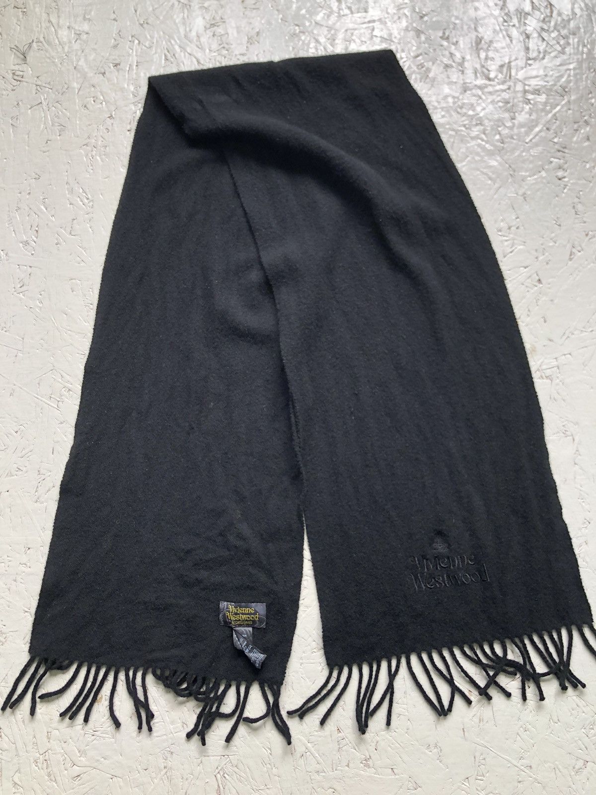 Designer × Vivienne Westwood Vivienne Westwood wool scarf muffler Size ONE SIZE - 4 Thumbnail
