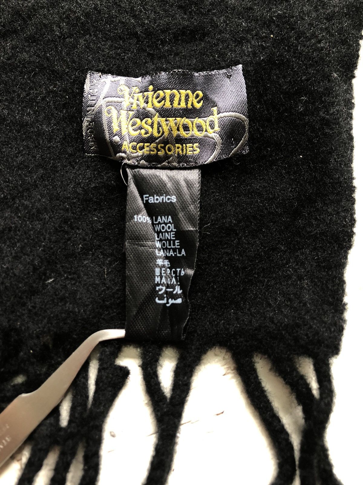 Designer × Vivienne Westwood Vivienne Westwood wool scarf muffler Size ONE SIZE - 6 Thumbnail