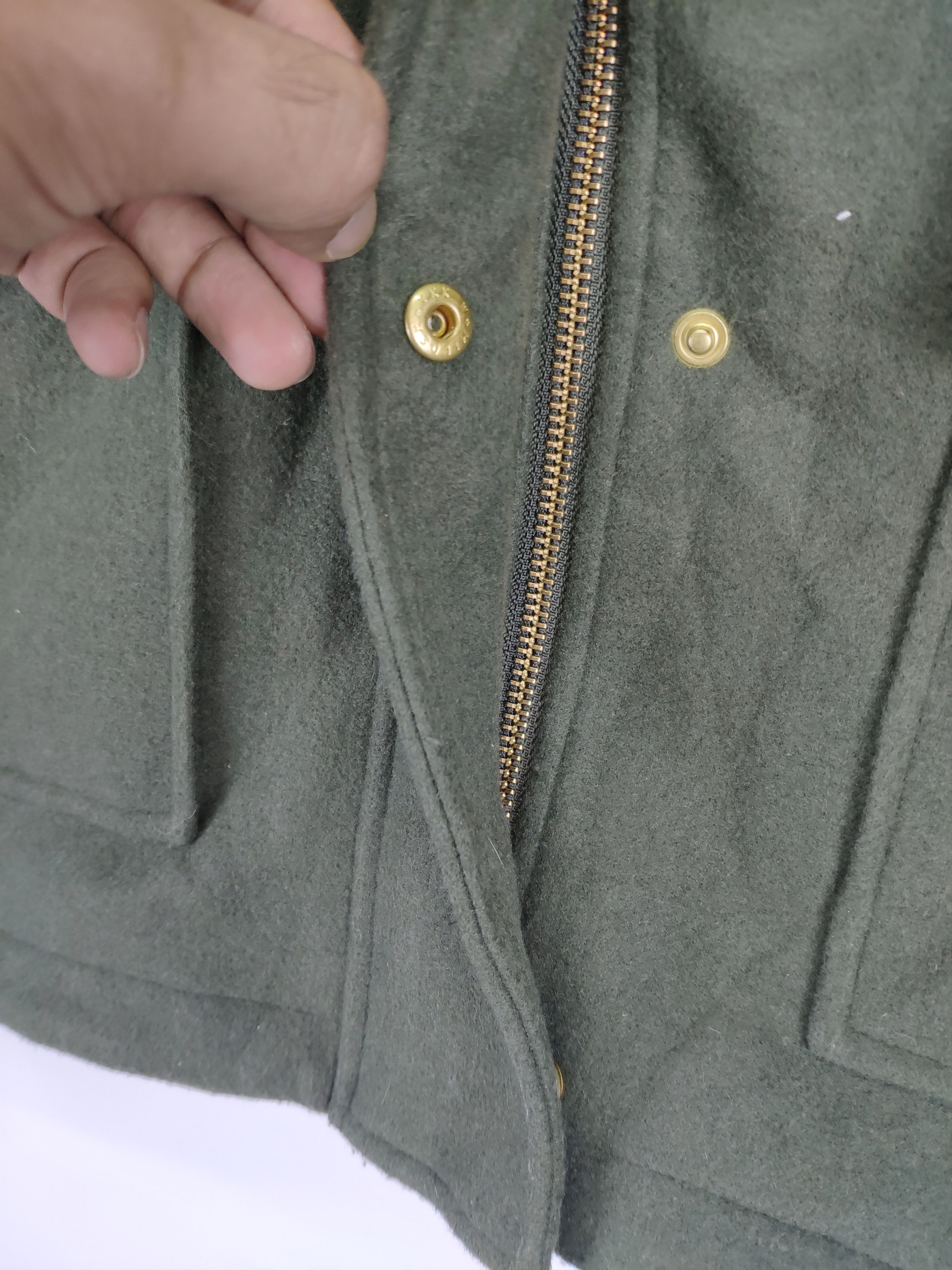 GU × Japanese Brand × Uniqlo GU Wool Hooded Jacket Japanese Brand Size US M / EU 48-50 / 2 - 6 Thumbnail