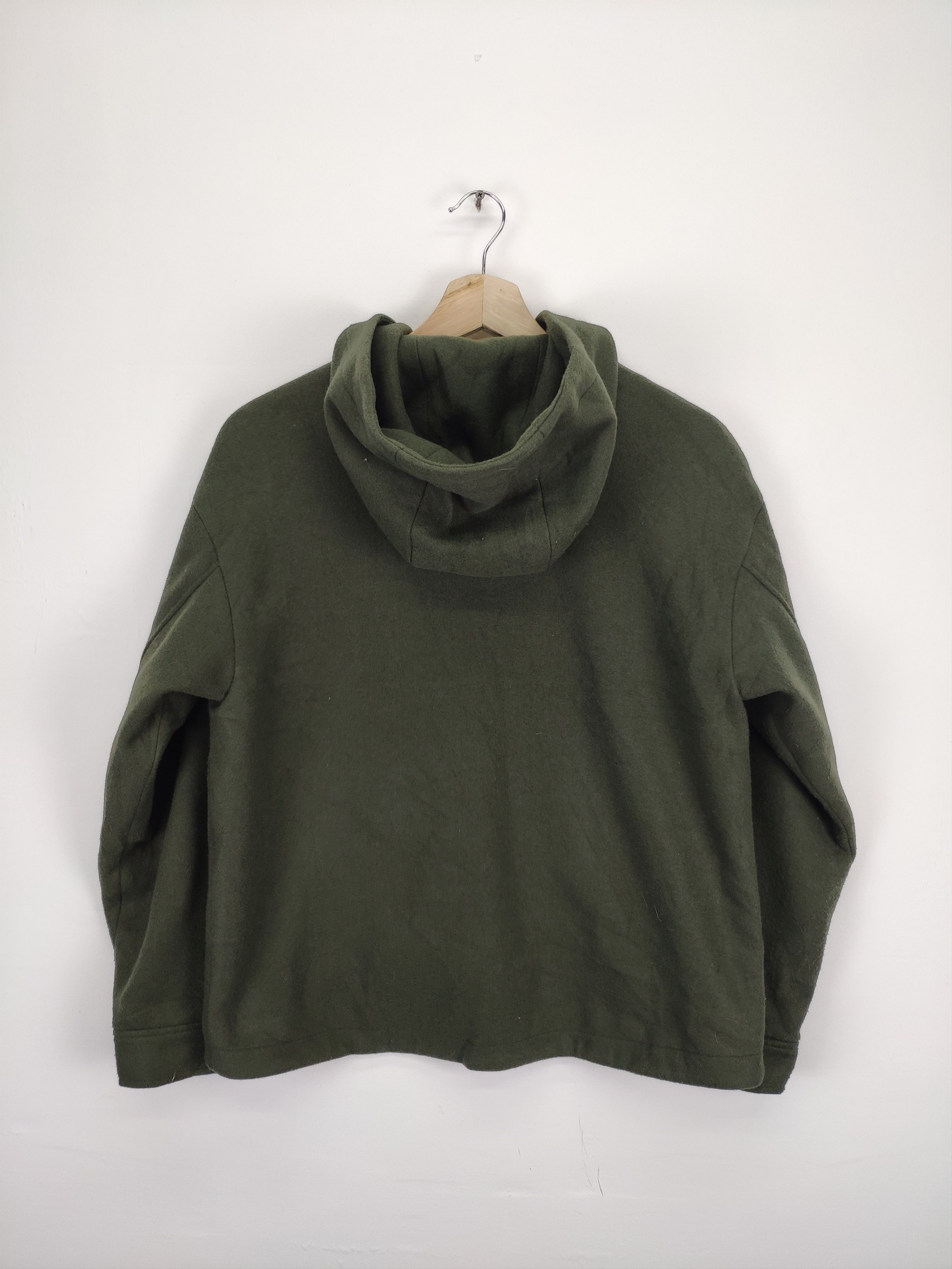GU × Japanese Brand × Uniqlo GU Wool Hooded Jacket Japanese Brand Size US M / EU 48-50 / 2 - 10 Thumbnail