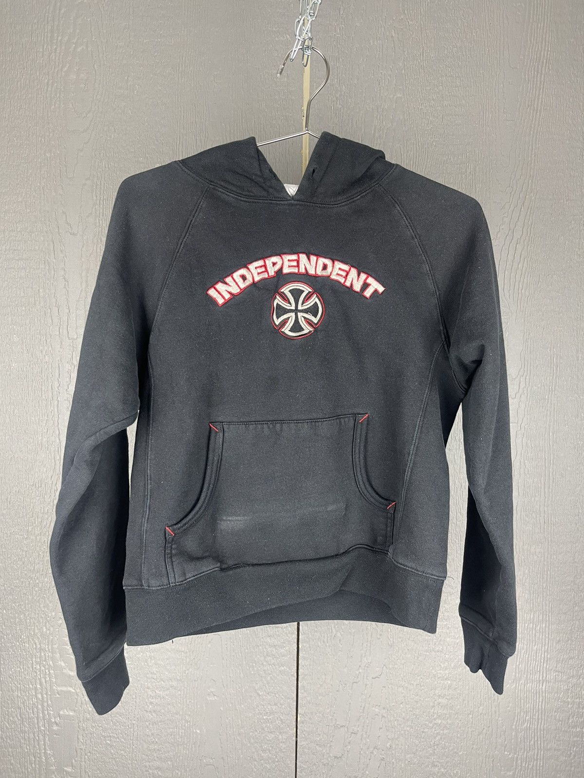 Vintage Y2K Independent Truck Company Black Skate Hoodie