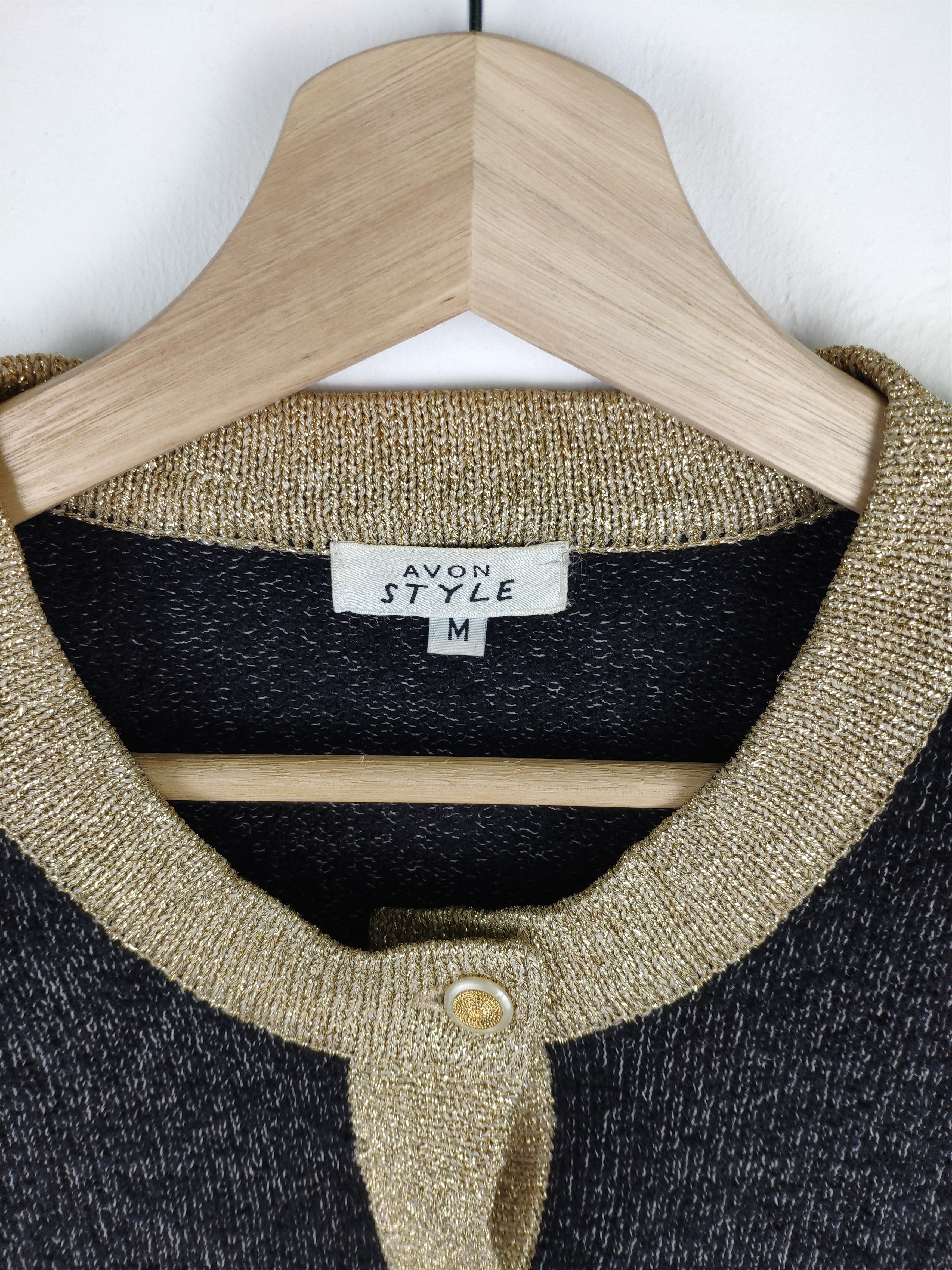 Aran Isles Knitwear × Japanese Brand Steal 💥 Vintage Wool Knit Cardigan by Avon Style Size S / US 4 / IT 40 - 4 Thumbnail