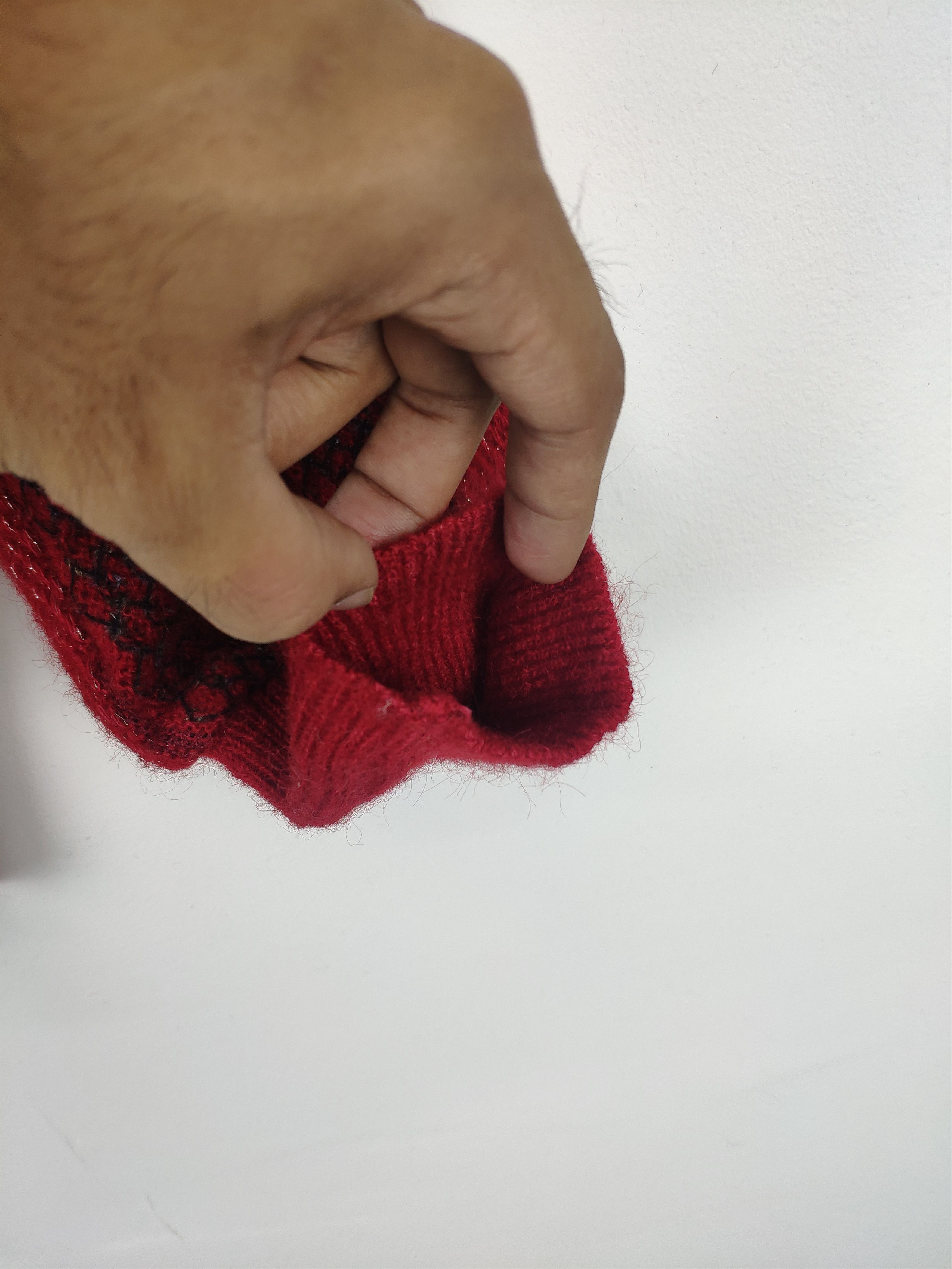Aran Isles Knitwear × Japanese Brand × Vintage Vintage Knit Mohair Sweater Marni Style Crewneck Size US XS / EU 42 / 0 - 4 Thumbnail