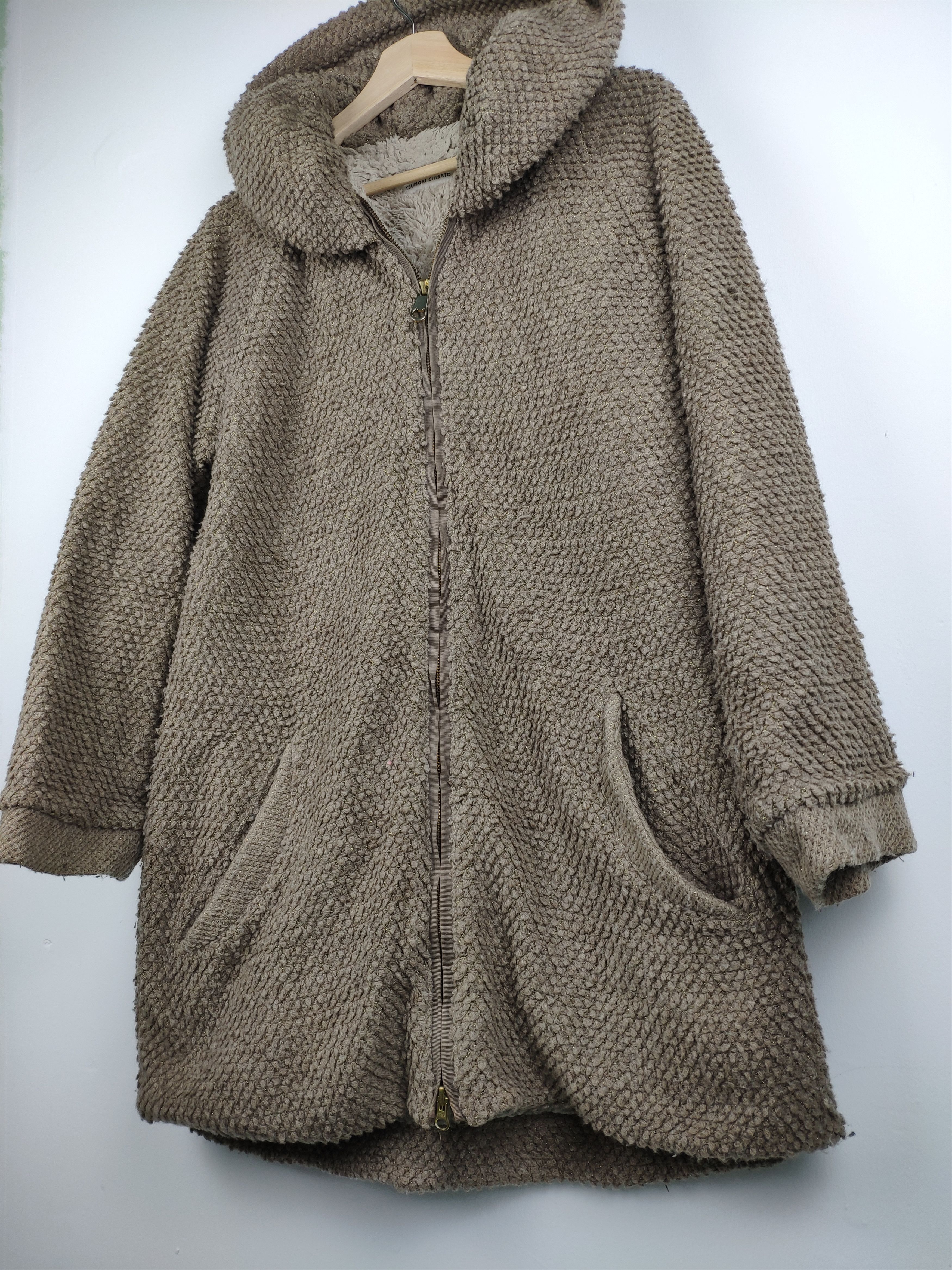 Issey Miyake × Tsumori Chisato Steal 💥 Tsumori Chisato Shawl Collar Wool Jacket Size US M / EU 48-50 / 2 - 3 Thumbnail