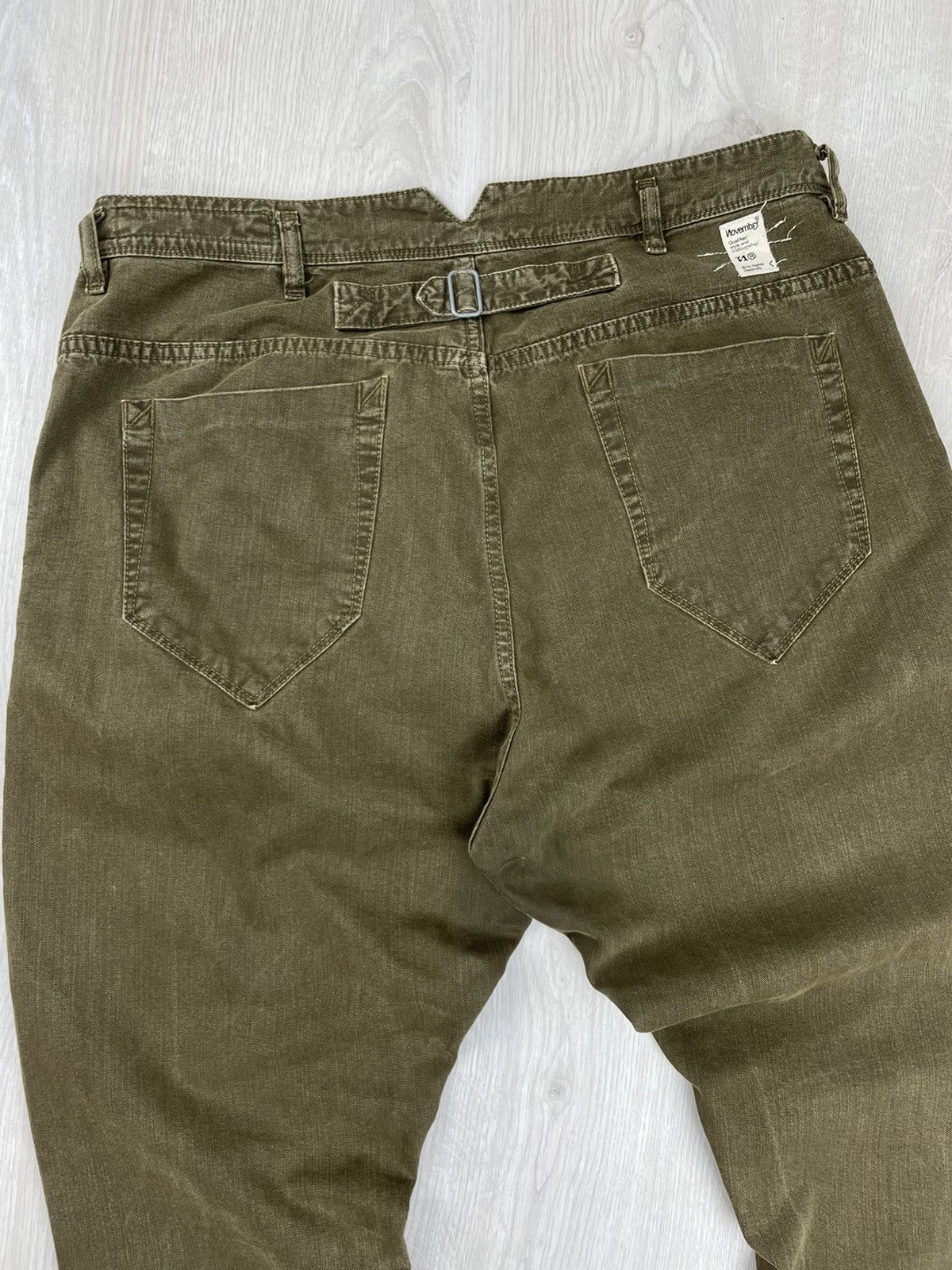 Designer × Japanese Brand × November Japanese Brand November streetwear pants Size US 32 / EU 48 - 9 Thumbnail