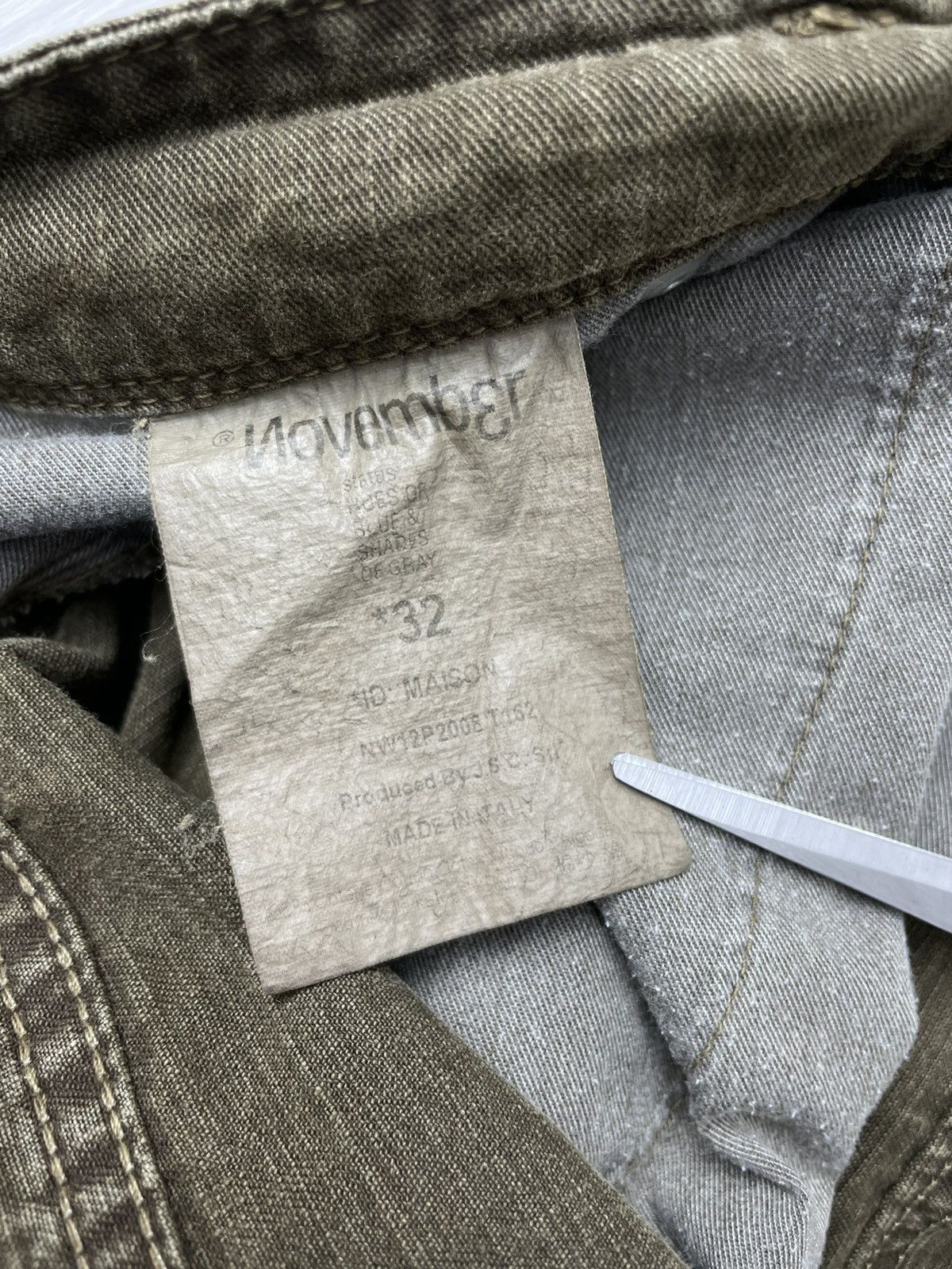 Designer × Japanese Brand × November Japanese Brand November streetwear pants Size US 32 / EU 48 - 7 Thumbnail