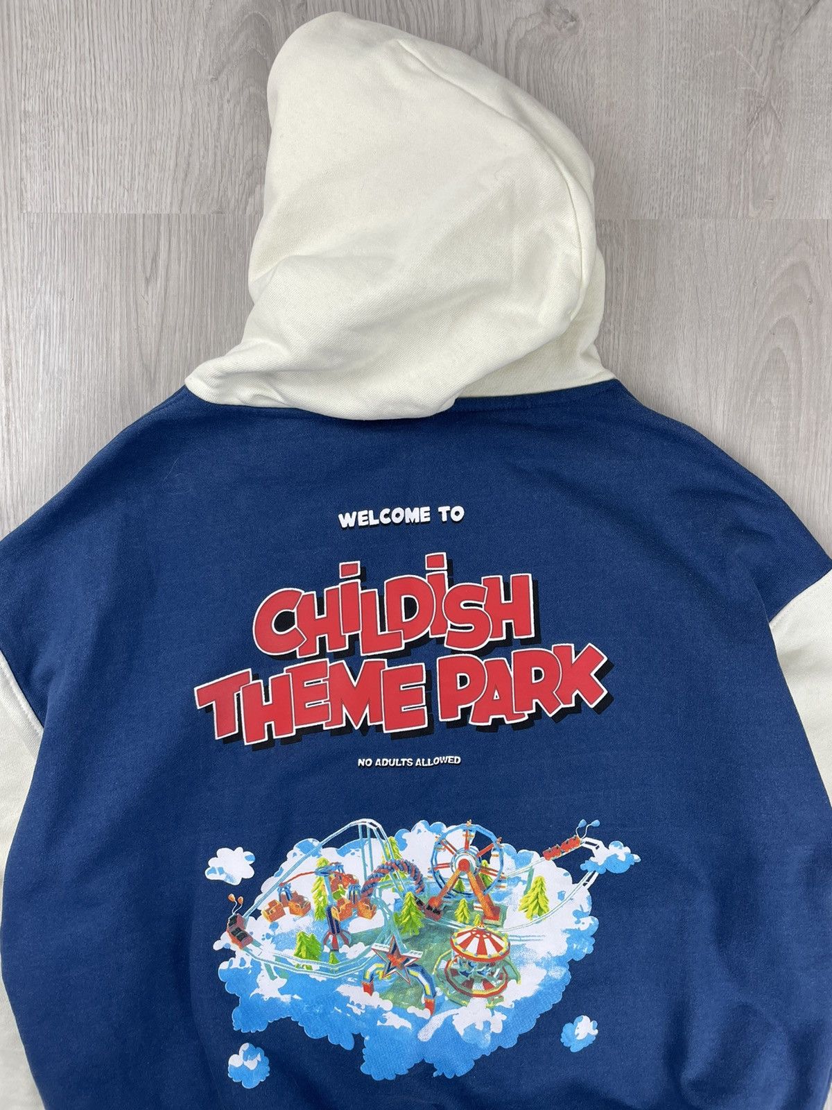 Y2k Childish Theme Park TGF Bro Hoodie Size Xs