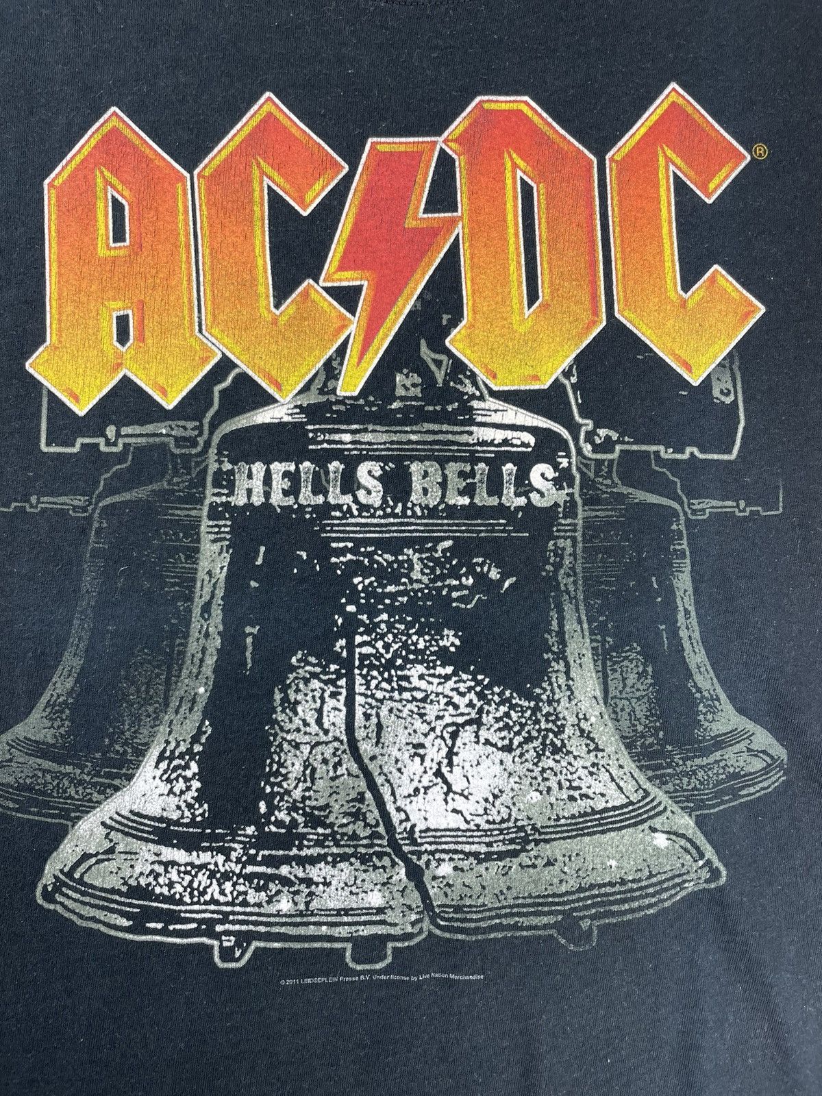 AC/DC × Band Tees Vintage AC/DC Hells Bells Metal Rock Band Tee T-Shirt Size US L / EU 52-54 / 3 - 4 Thumbnail