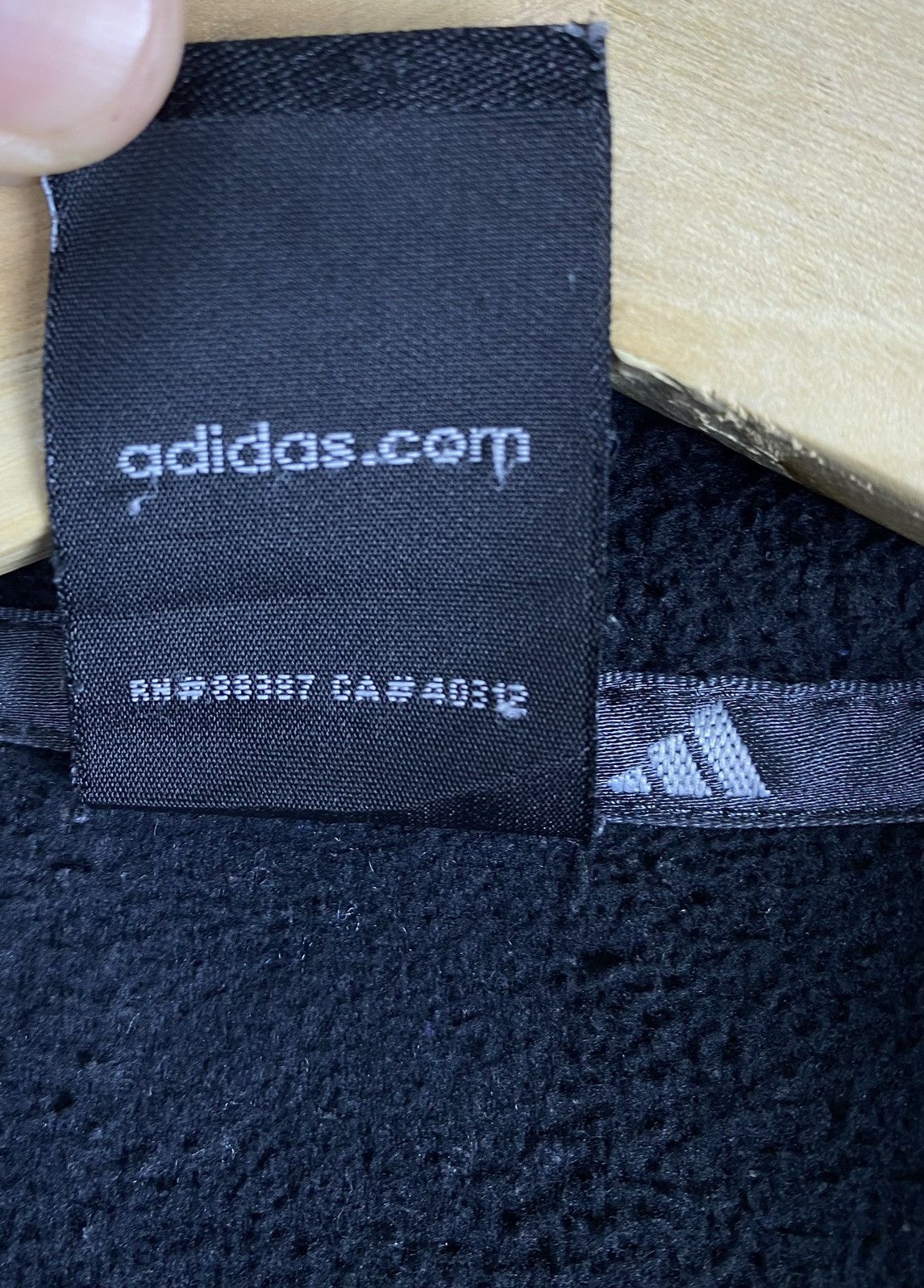 Adidas GONE🔥 Vintage Adidas Half Fleece Sweater Zip Up Jacket Size L / US 10 / IT 46 - 4 Thumbnail