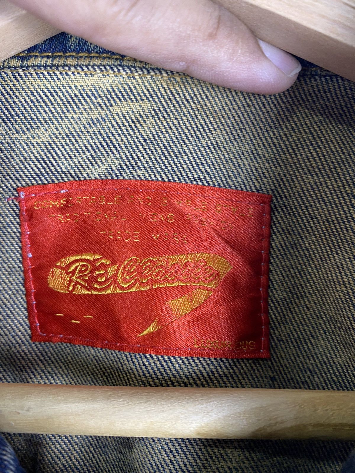 Japanese Brand OFFER 🔥 Vintage 80s Acid Wash Denim Trucker Jacket Size US L / EU 52-54 / 3 - 5 Thumbnail