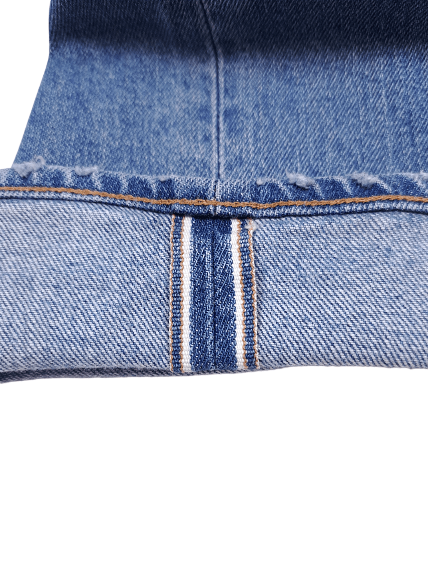 Levi's × Levi's Made & Crafted 💎 Levi's Made & Crafted 33 Draft Wide Taper Jeans Selvedge Size US 33 - 3 Thumbnail