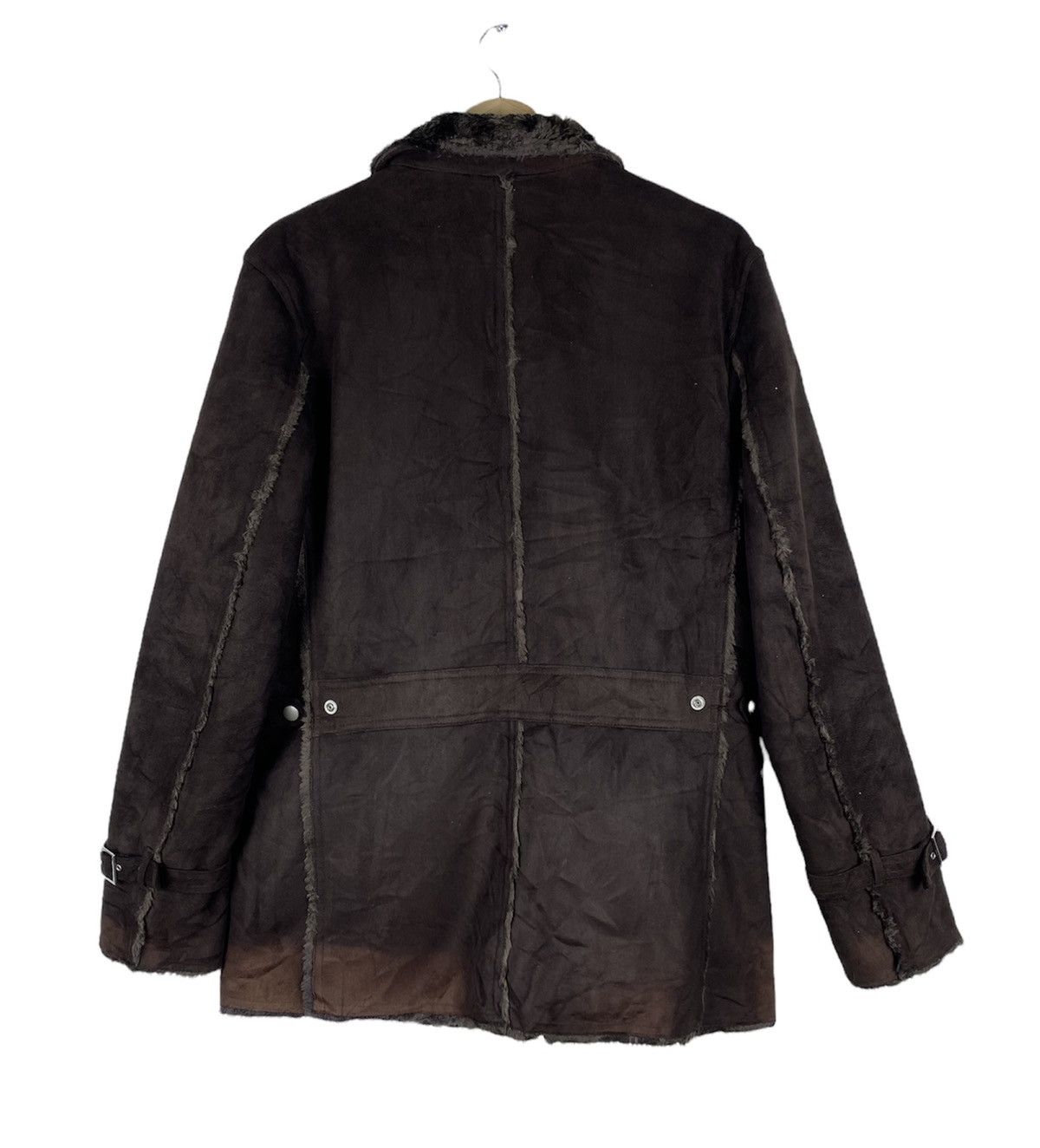 Takeo Kikuchi SHOOT🔥 Vintage Zip Up Suede Fur Lined Coat Jacket By Taka-Q Size US L / EU 52-54 / 3 - 10 Thumbnail