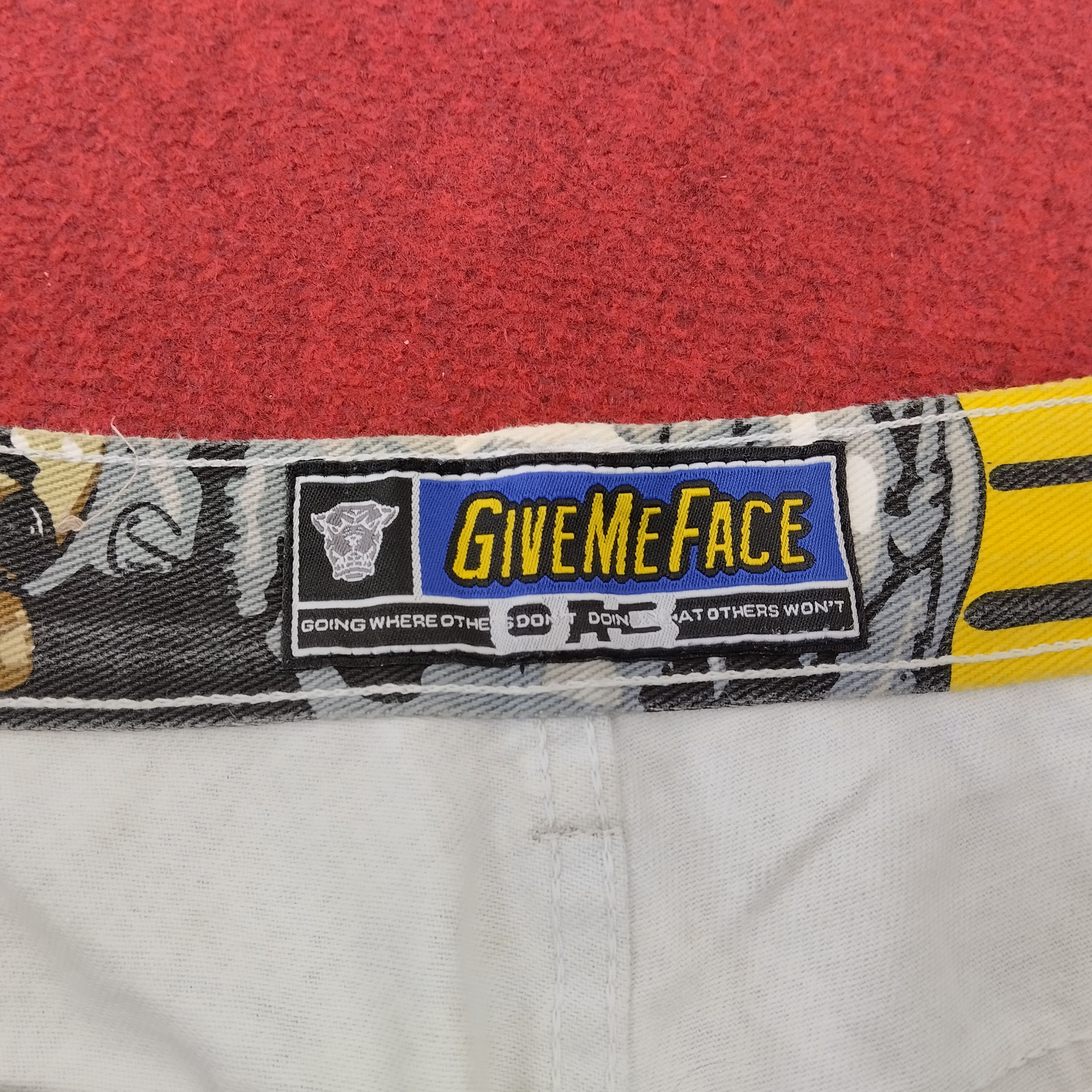 Rap Tees × Vintage Tupac 2pac American Rapper Over Print GMF Jeans Size US 40 / EU 56 - 8 Thumbnail