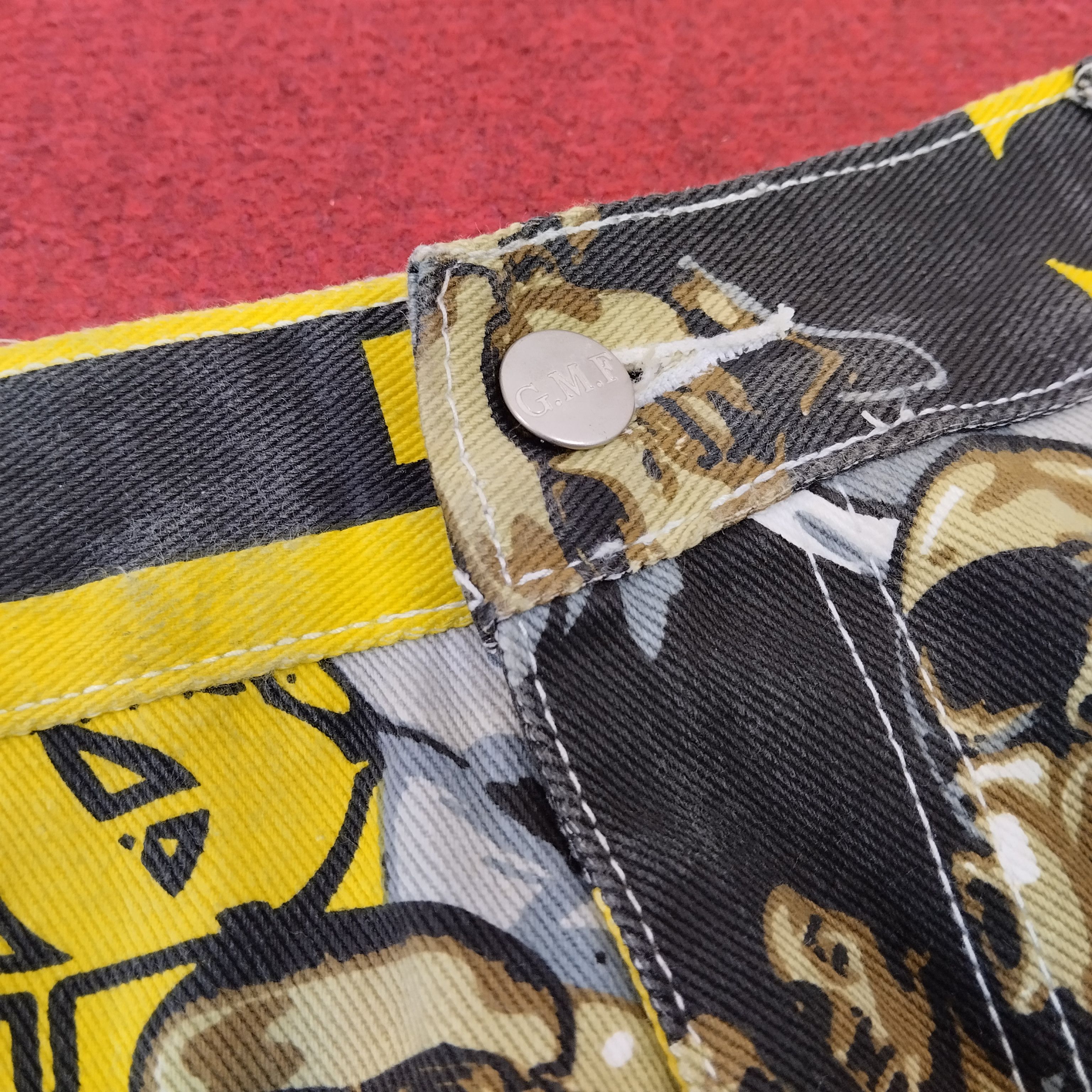 Rap Tees × Vintage Tupac 2pac American Rapper Over Print GMF Jeans Size US 40 / EU 56 - 7 Thumbnail
