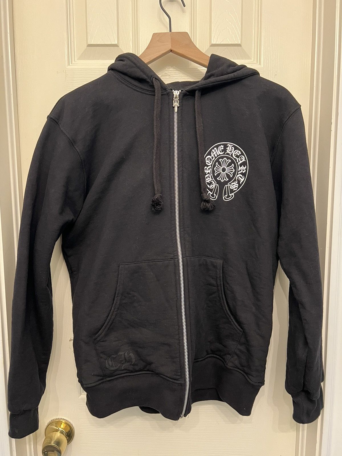 Chrome hearts zip up hoodie
