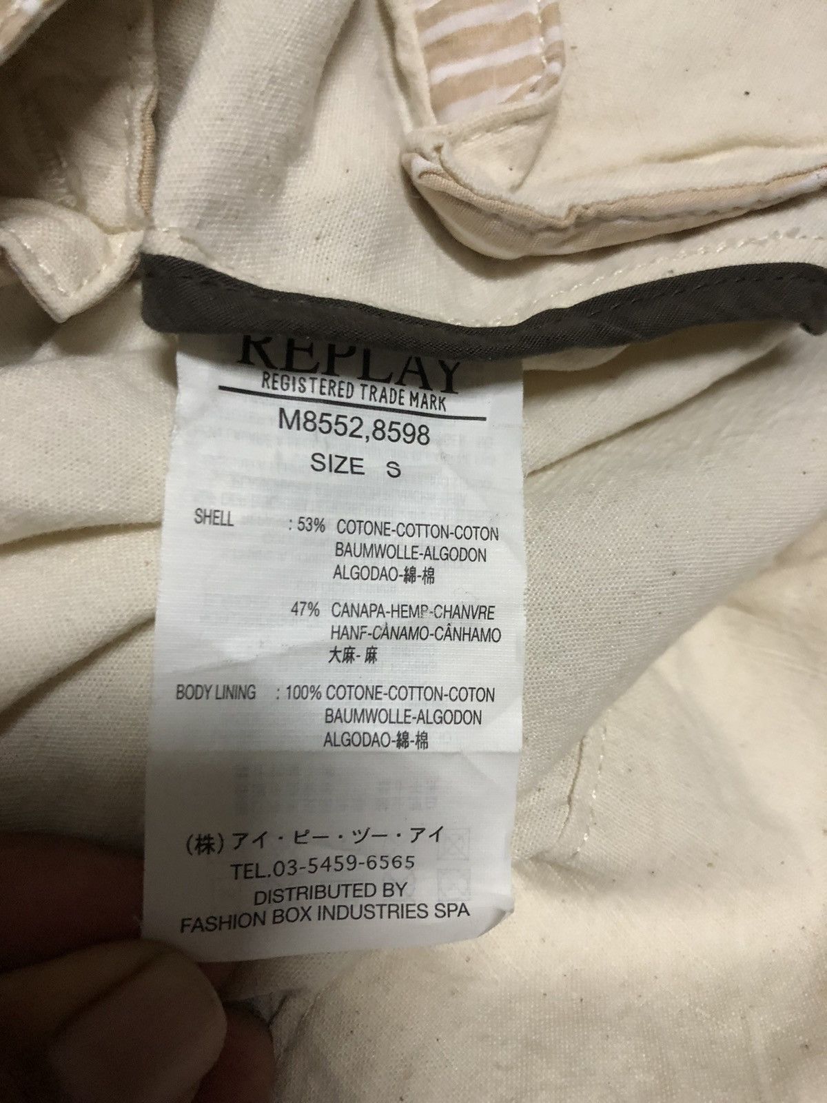 Replay Rare 🔥 Replay Tank Crewman brigade mechanic jacket Size US S / EU 44-46 / 1 - 5 Thumbnail