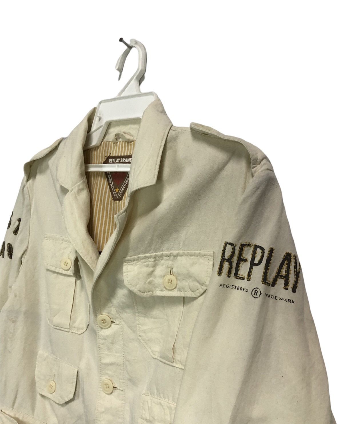Replay Rare 🔥 Replay Tank Crewman brigade mechanic jacket Size US S / EU 44-46 / 1 - 3 Thumbnail