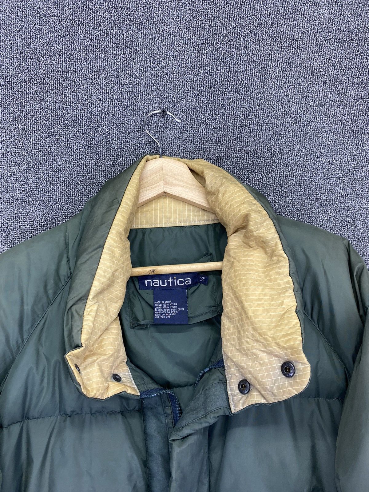 Nautica Vintage Nautica Military Light Puffer Jacket Size US L / EU 52-54 / 3 - 4 Thumbnail