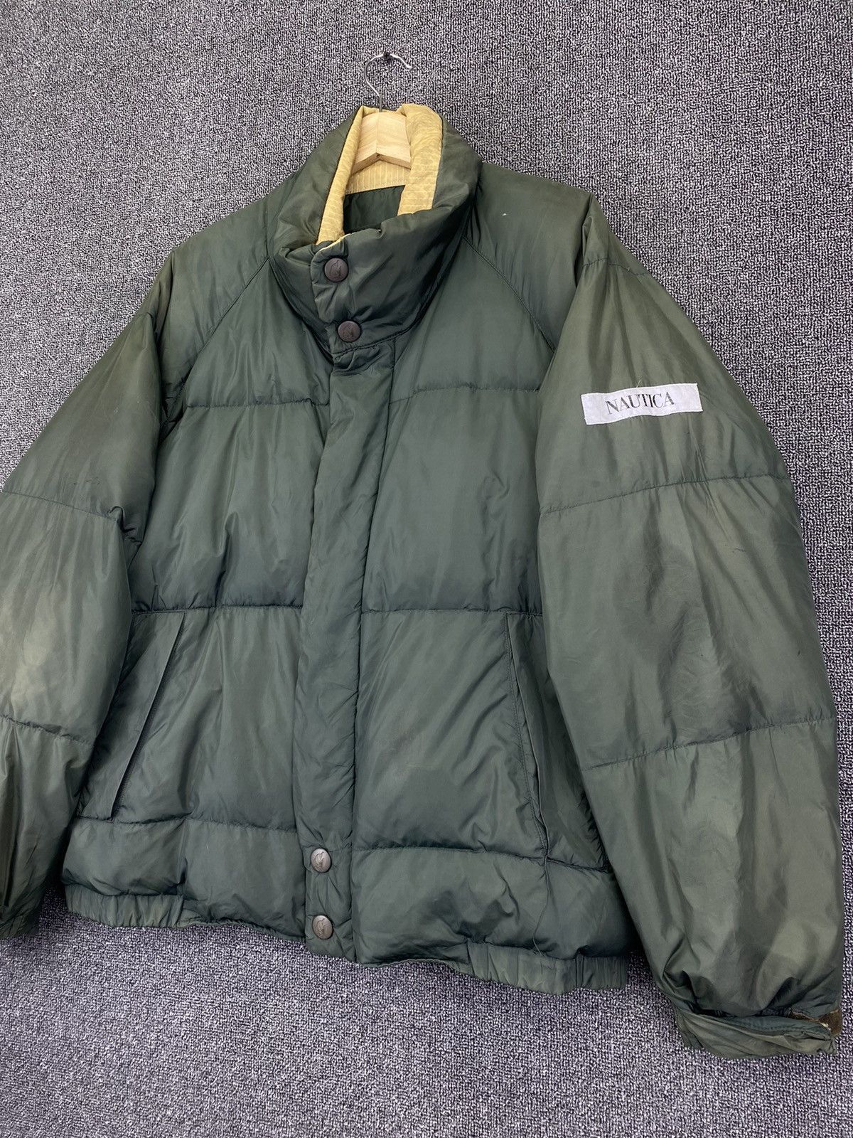 Nautica Vintage Nautica Military Light Puffer Jacket Size US L / EU 52-54 / 3 - 2 Thumbnail