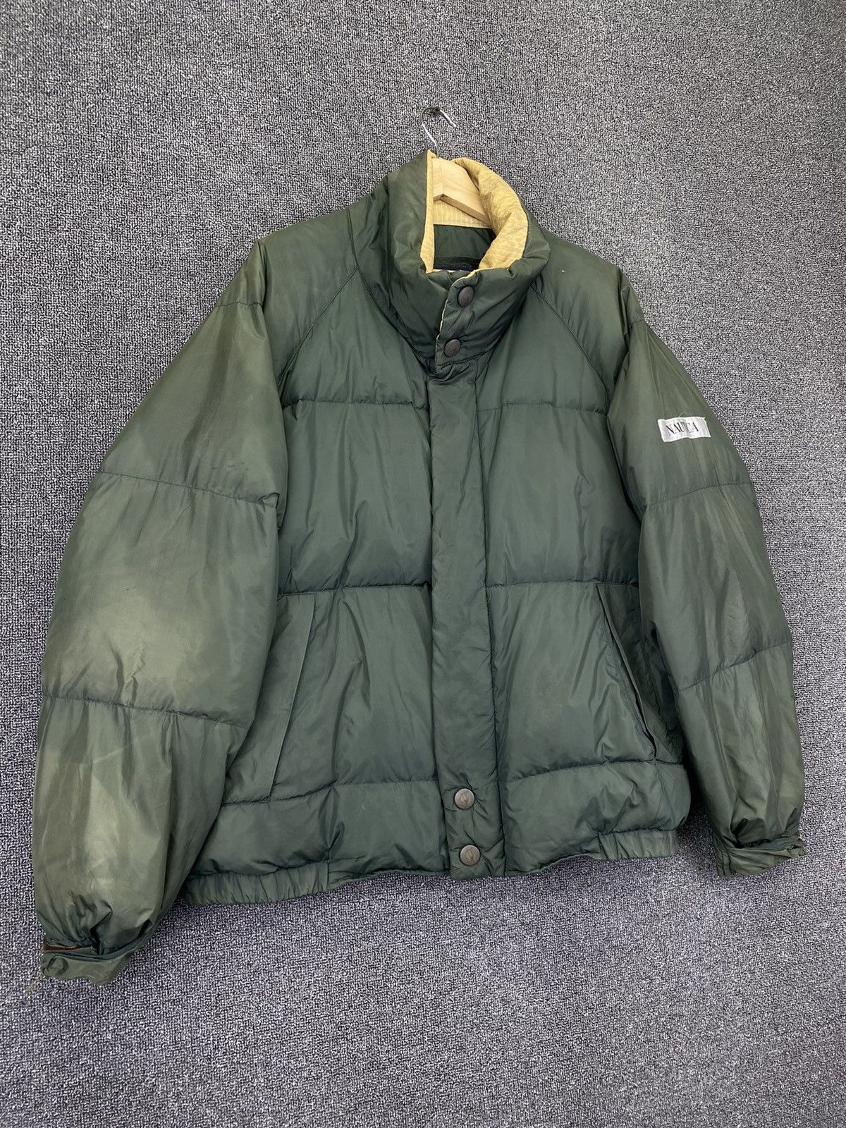 Nautica Vintage Nautica Military Light Puffer Jacket Size US L / EU 52-54 / 3 - 3 Thumbnail