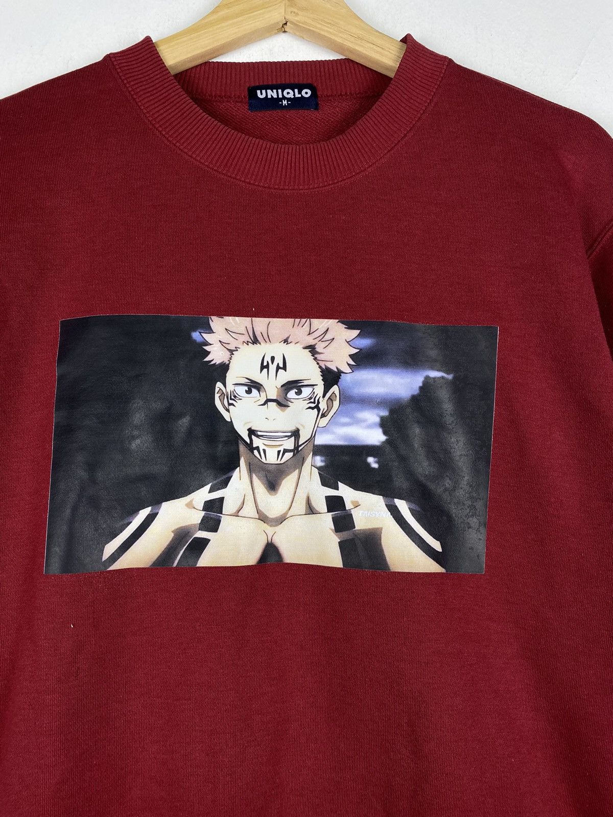 Anime OFFER🔥Uniqlo Jujutsu Kaisen Yuji Itadori Sukuna Sweatshirt Size US M / EU 48-50 / 2 - 2 Thumbnail
