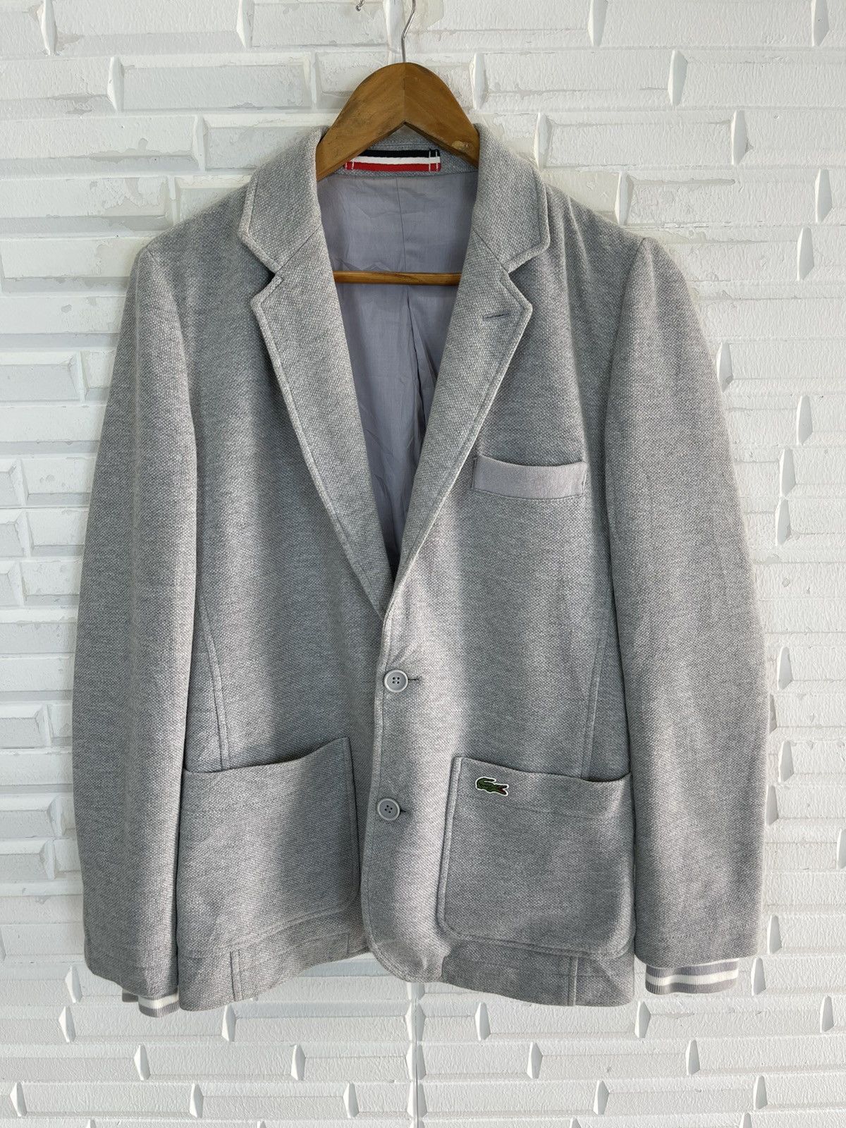 Lacoste LIVE! Lacoste Ringer Blazer Modern Contemporary Size 46S - 1 Thumbnail