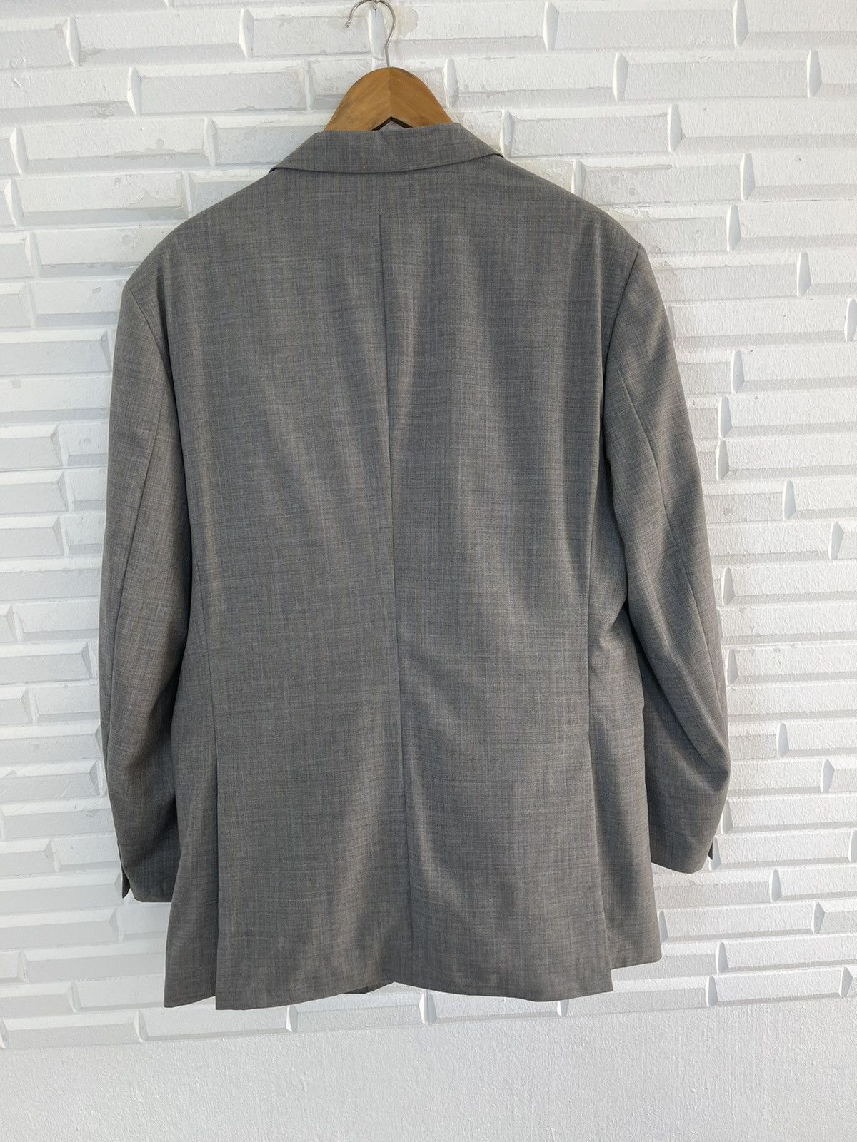 Balenciaga VINTAGE BALENCIAGA GLEN PLAID BLAZER Size 50L - 5 Thumbnail