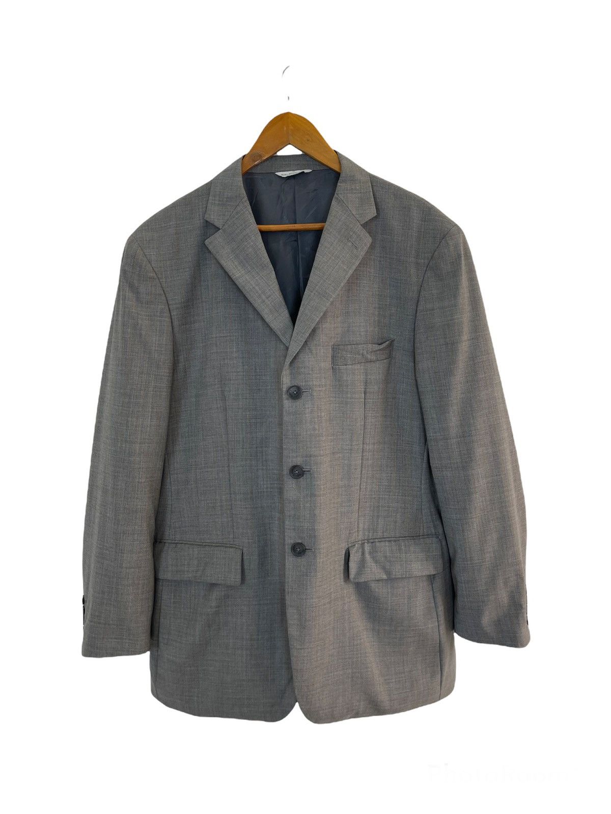 Balenciaga VINTAGE BALENCIAGA GLEN PLAID BLAZER Size 50L - 1 Thumbnail
