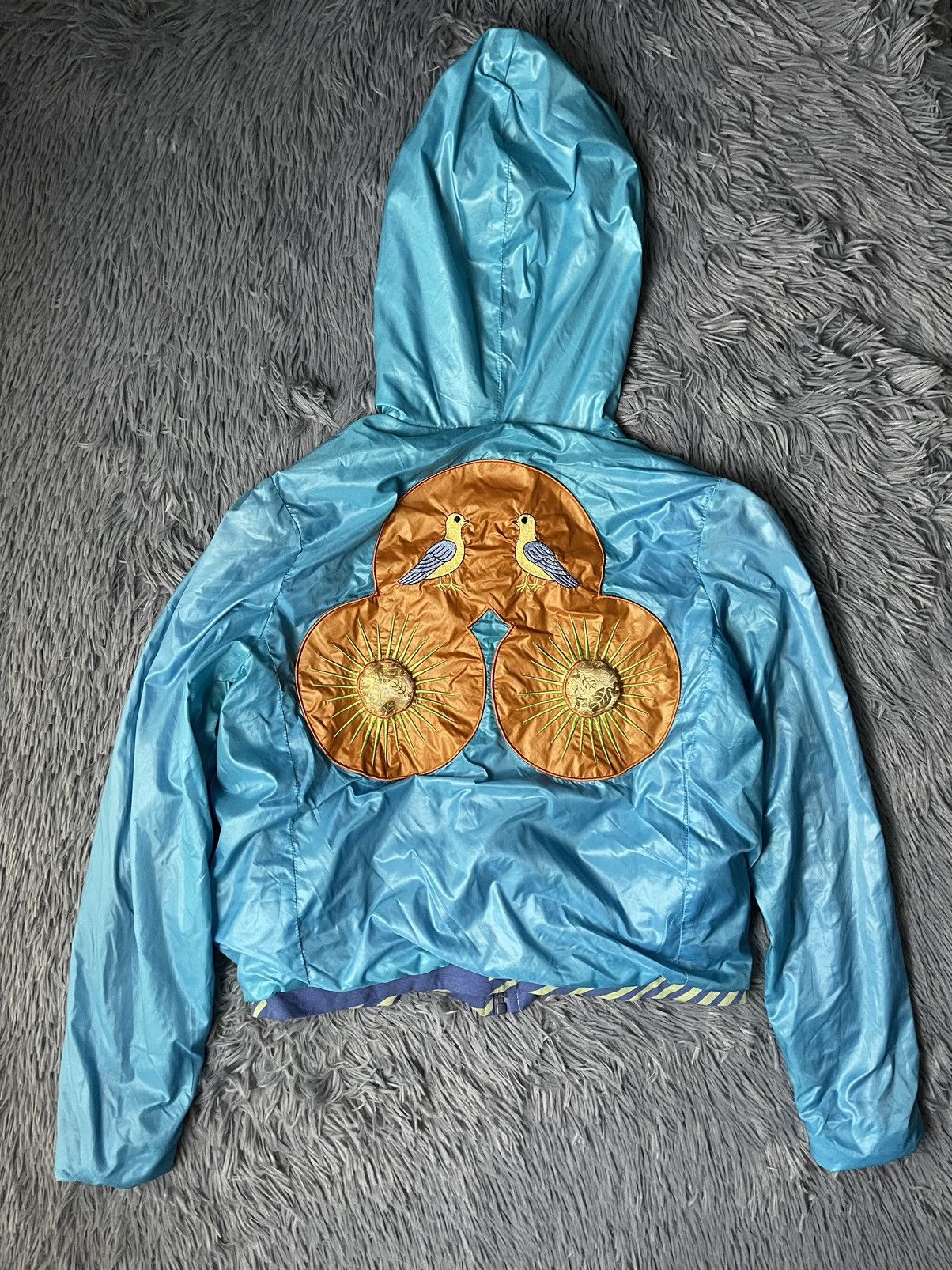 Grailed Palace Swirl Hood Jacket Print Hoodie Tri Ripper Hoodie