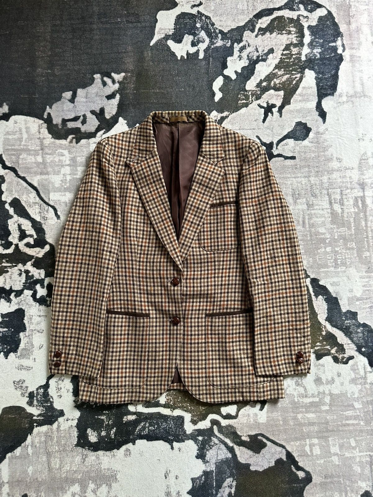 Burberry 1980s Burberrys vintage wool sport blazer Size US S / EU 44-46 / 1 - 1 Thumbnail