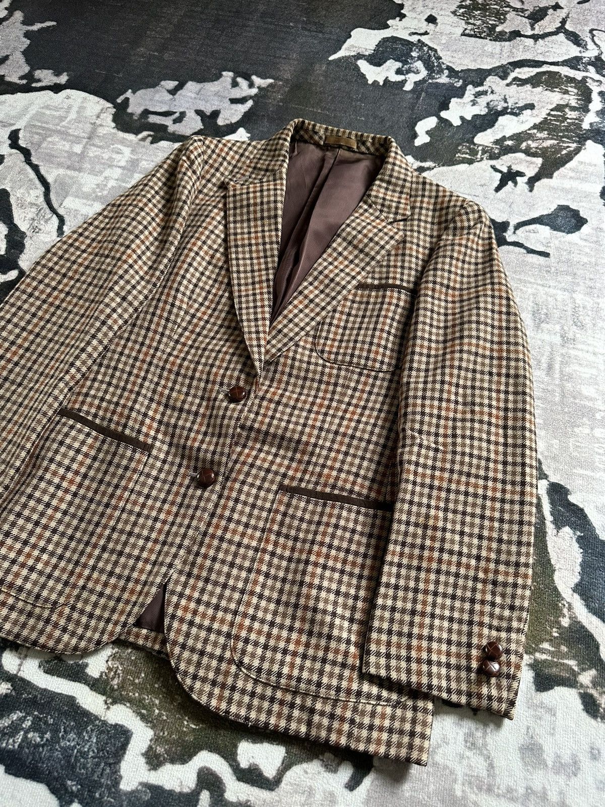 Burberry 1980s Burberrys vintage wool sport blazer Size US S / EU 44-46 / 1 - 3 Thumbnail
