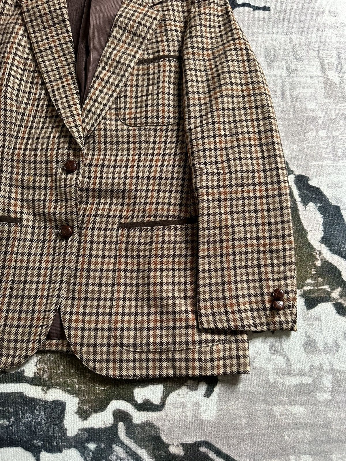 Burberry 1980s Burberrys vintage wool sport blazer Size US S / EU 44-46 / 1 - 6 Thumbnail