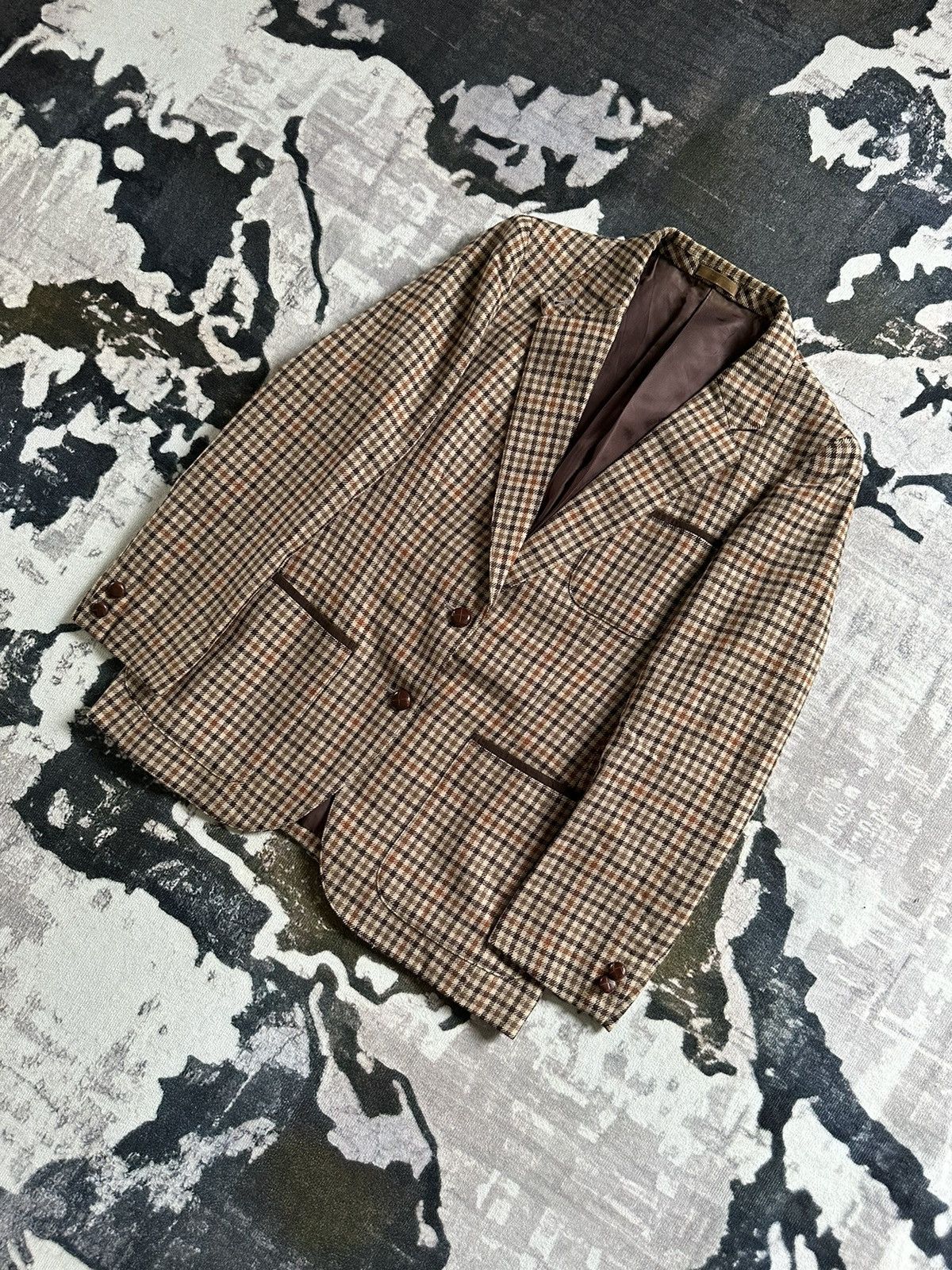 Burberry 1980s Burberrys vintage wool sport blazer Size US S / EU 44-46 / 1 - 2 Thumbnail