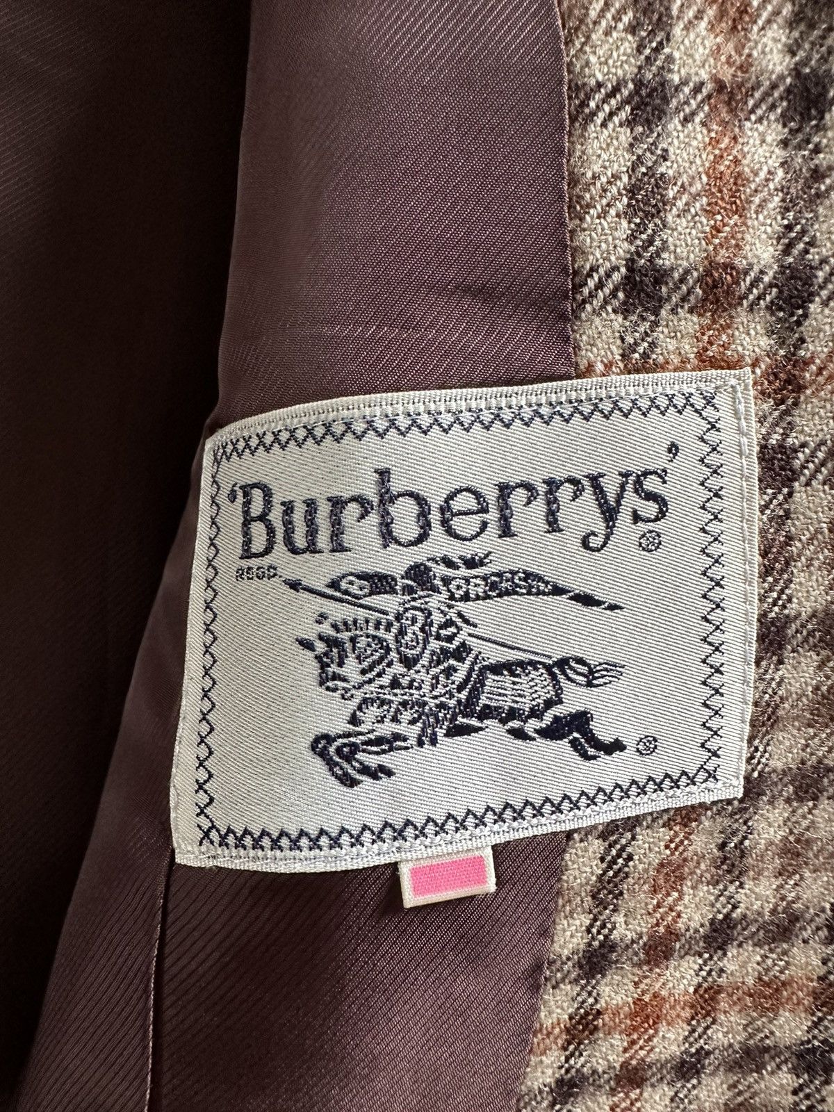 Burberry 1980s Burberrys vintage wool sport blazer Size US S / EU 44-46 / 1 - 10 Thumbnail
