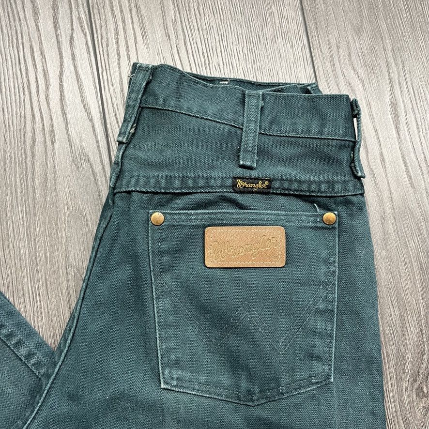 Vintage × Wrangler Vintage Wrangler 80s Green Pants Size US 30 / EU 46 - 2 Thumbnail