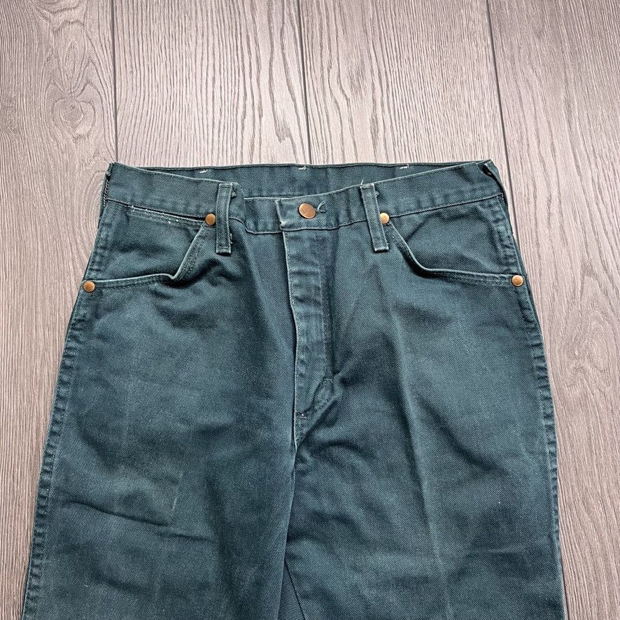 Vintage × Wrangler Vintage Wrangler 80s Green Pants Size US 30 / EU 46 - 6 Thumbnail