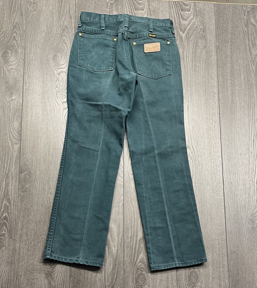 Vintage × Wrangler Vintage Wrangler 80s Green Pants Size US 30 / EU 46 - 3 Thumbnail