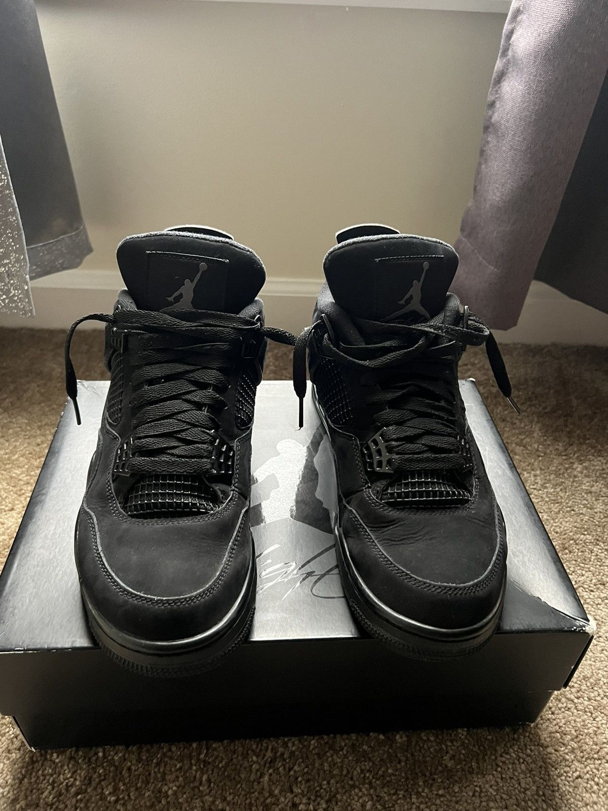 4s jordans black cat