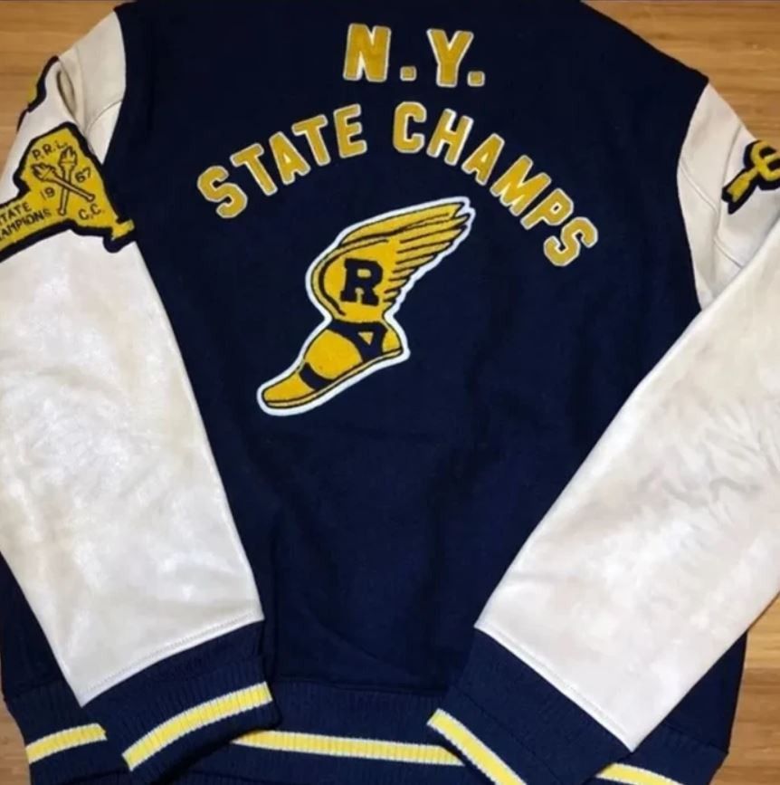 Polo Ralph Lauren Polo Ralph Lauren P Wing Leather Varsity Jacket 2XL Size US XXL / EU 58 / 5 - 3 Thumbnail